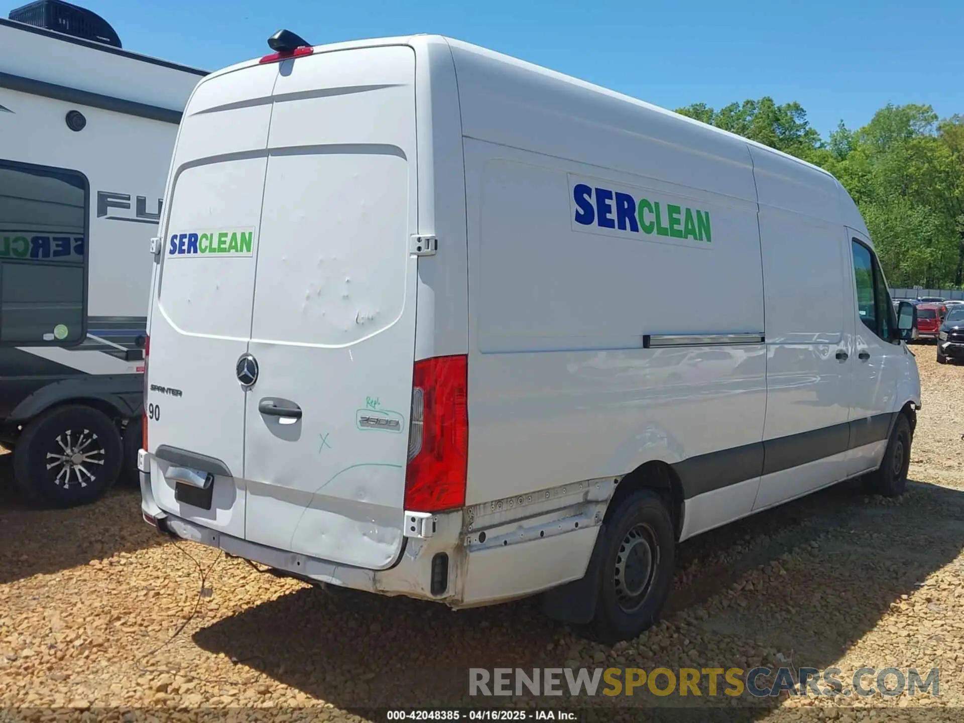 4 Photograph of a damaged car W1Y4ECHY9MT065430 MERCEDES-BENZ SPRINTER 2500 2021