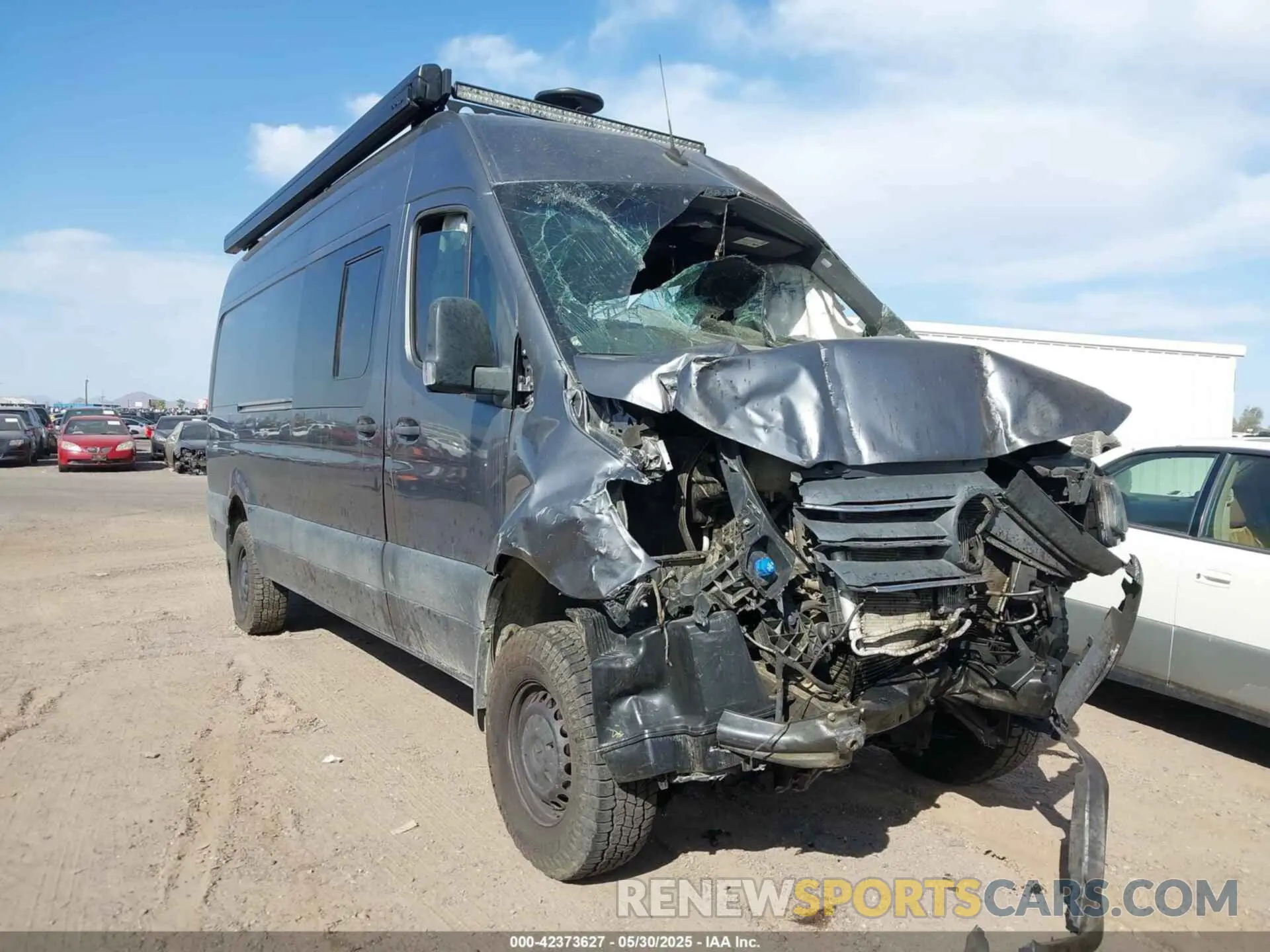 1 Photograph of a damaged car W1Y4ECVY4MT077652 MERCEDES-BENZ SPRINTER 2500 2021