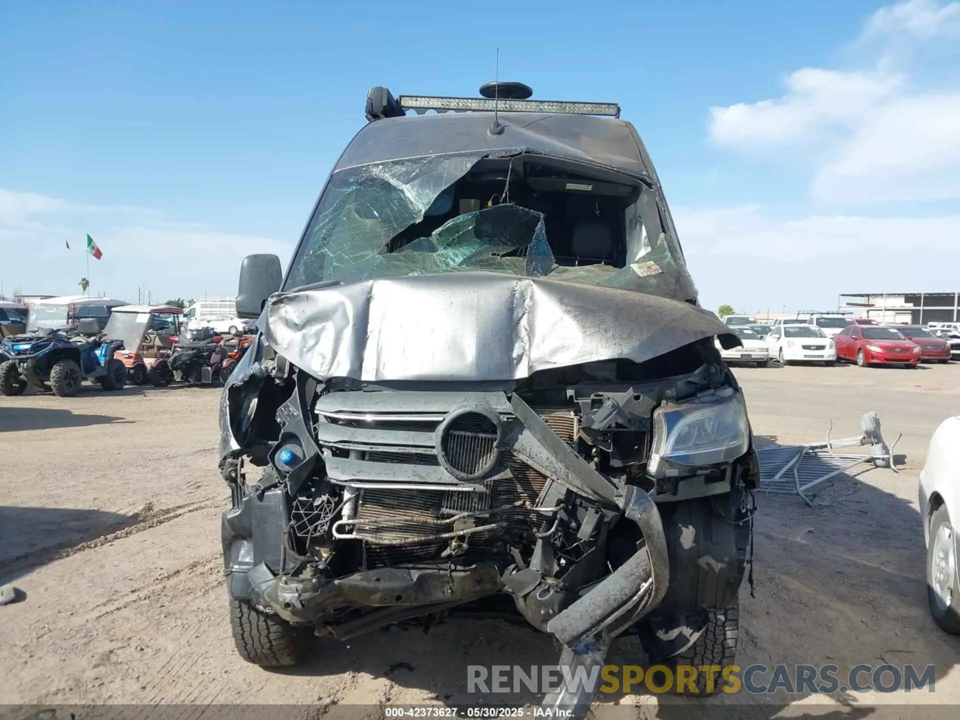 12 Photograph of a damaged car W1Y4ECVY4MT077652 MERCEDES-BENZ SPRINTER 2500 2021