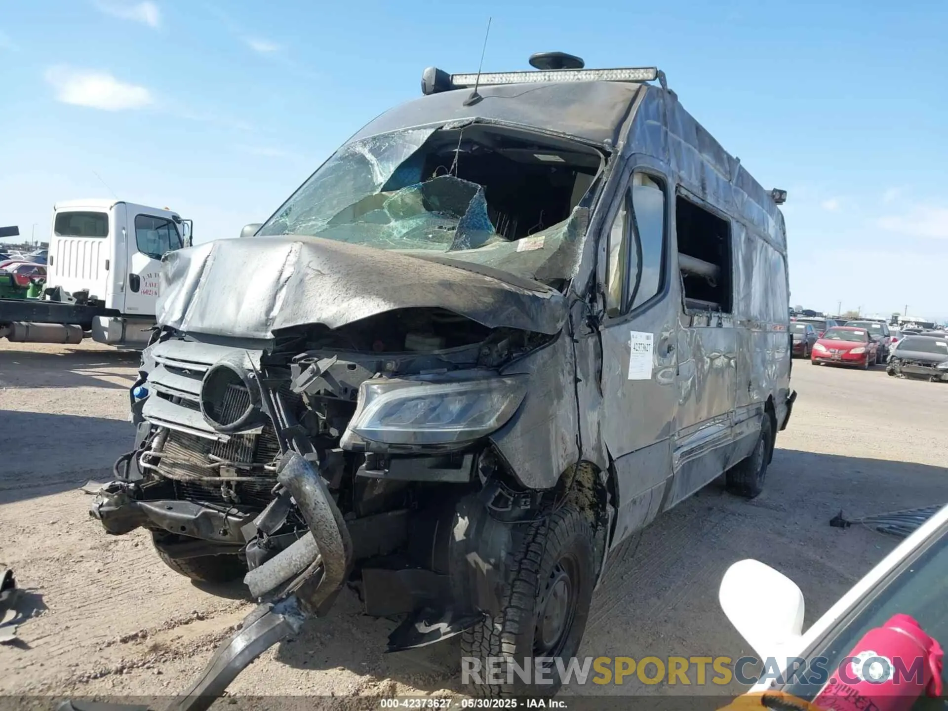 2 Photograph of a damaged car W1Y4ECVY4MT077652 MERCEDES-BENZ SPRINTER 2500 2021