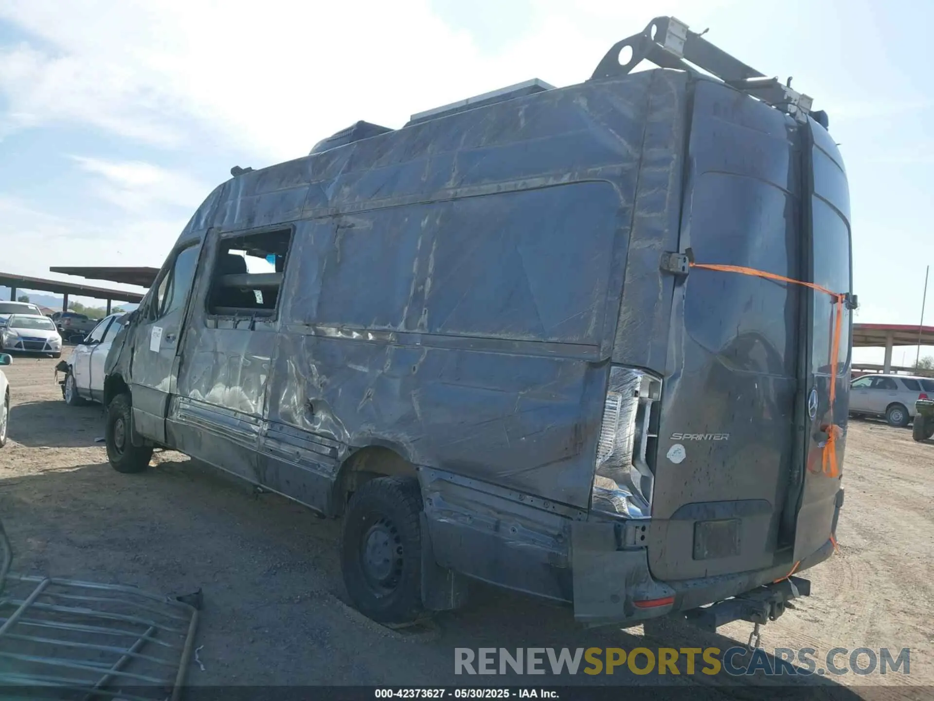 3 Photograph of a damaged car W1Y4ECVY4MT077652 MERCEDES-BENZ SPRINTER 2500 2021