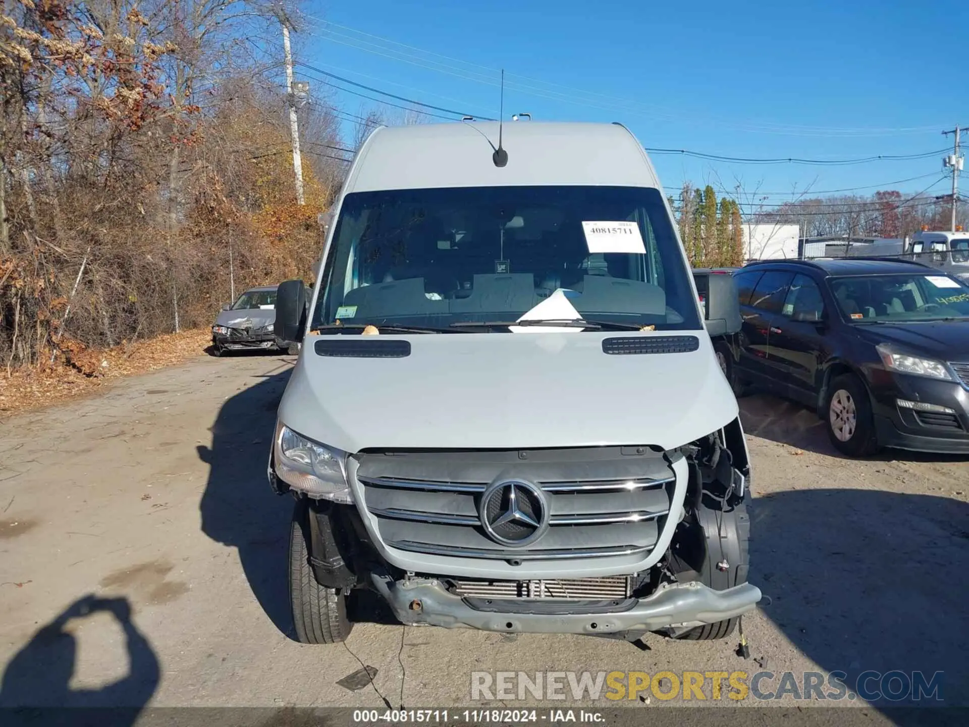 13 Photograph of a damaged car W1Y4EDHY3MT074873 MERCEDES-BENZ SPRINTER 2500 2021