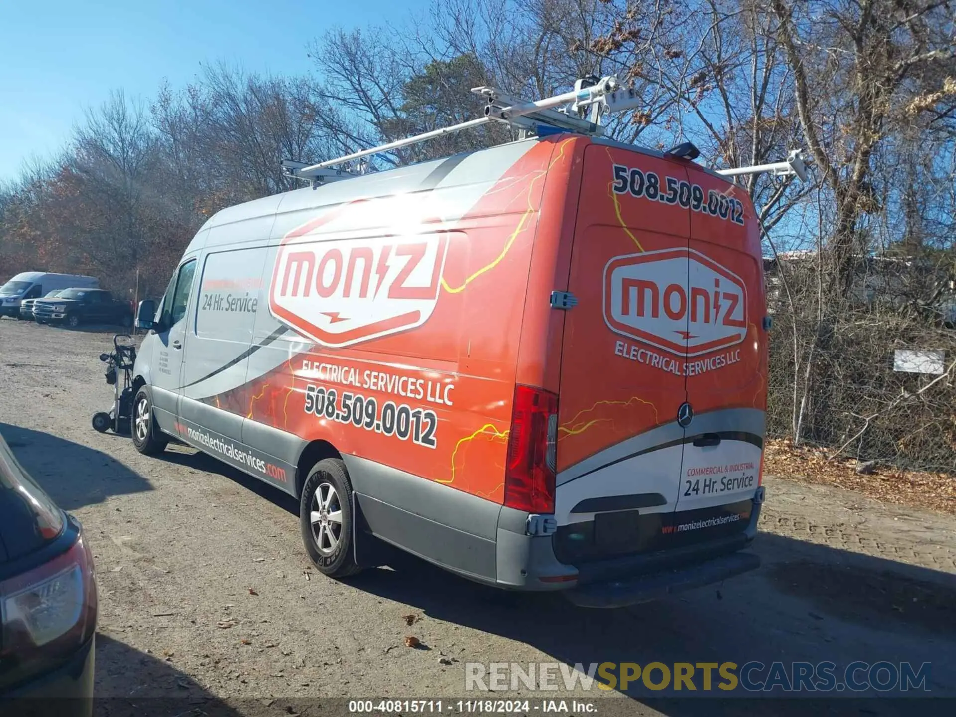 3 Photograph of a damaged car W1Y4EDHY3MT074873 MERCEDES-BENZ SPRINTER 2500 2021