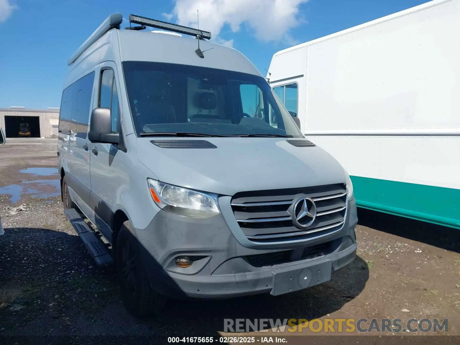 1 Photograph of a damaged car W1X4EBHY2NP453575 MERCEDES-BENZ SPRINTER 2500 2022