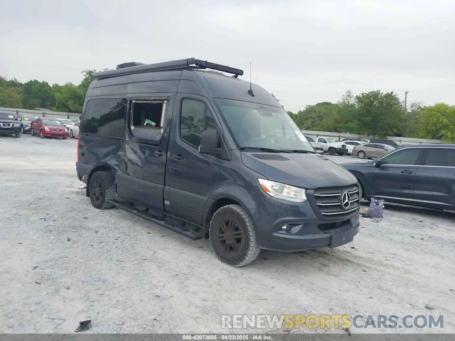 1 Photograph of a damaged car W1X4EBHY6NP470671 MERCEDES-BENZ SPRINTER 2500 2022