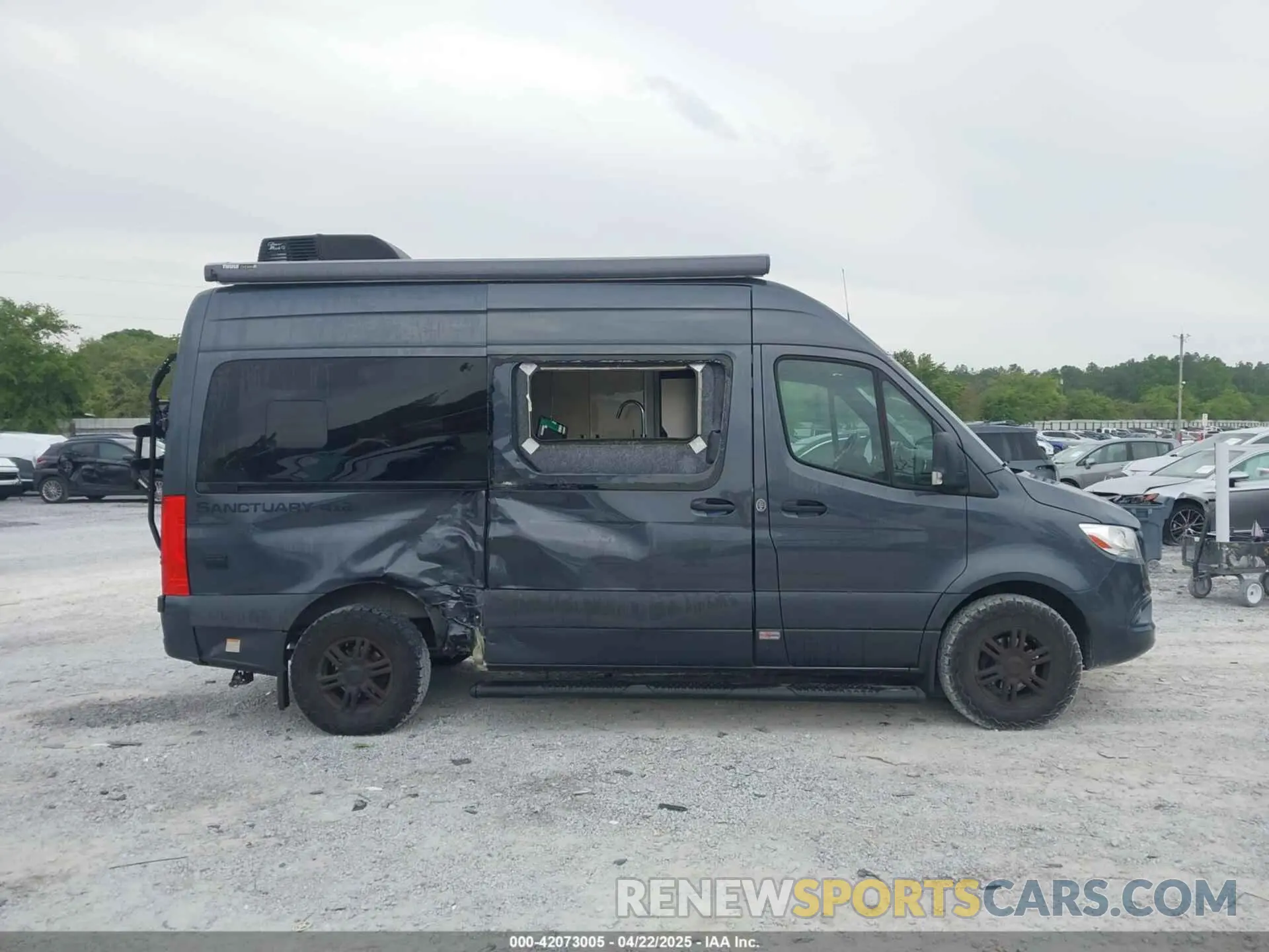 13 Photograph of a damaged car W1X4EBHY6NP470671 MERCEDES-BENZ SPRINTER 2500 2022