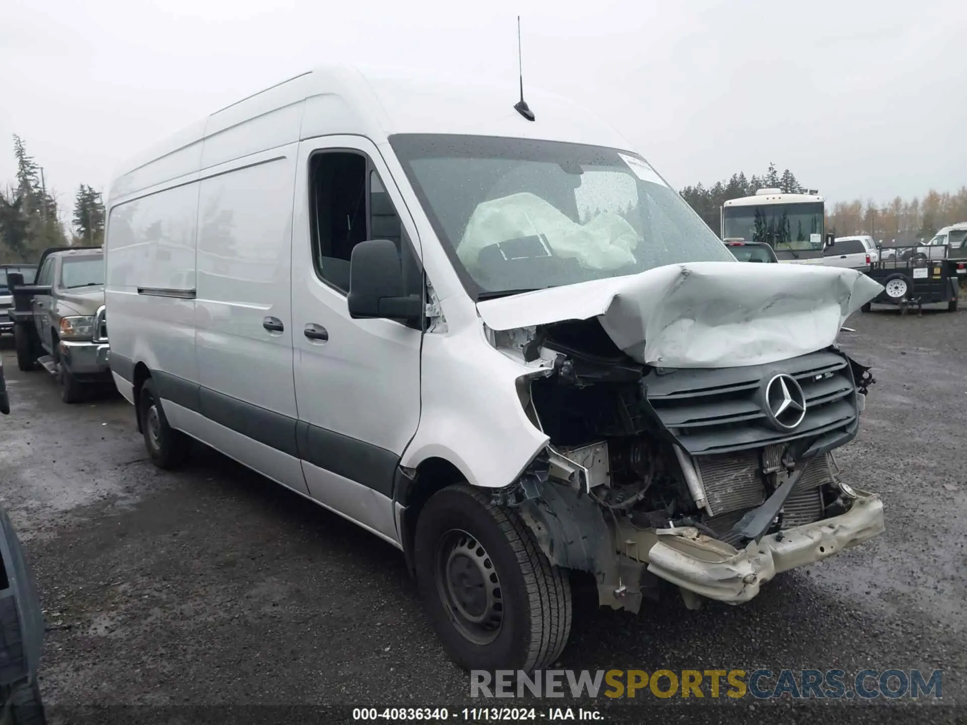 1 Photograph of a damaged car W1Y40CHY0NT095769 MERCEDES-BENZ SPRINTER 2500 2022