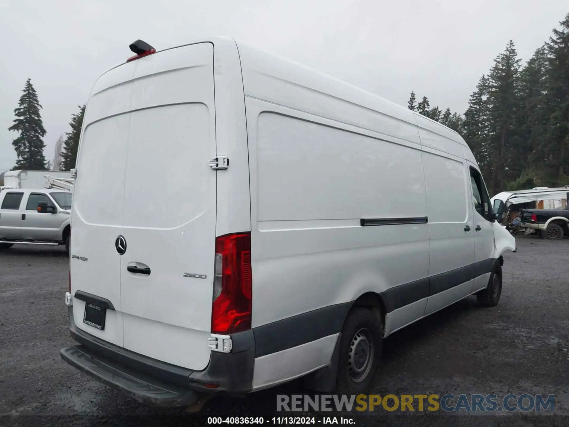 4 Photograph of a damaged car W1Y40CHY0NT095769 MERCEDES-BENZ SPRINTER 2500 2022