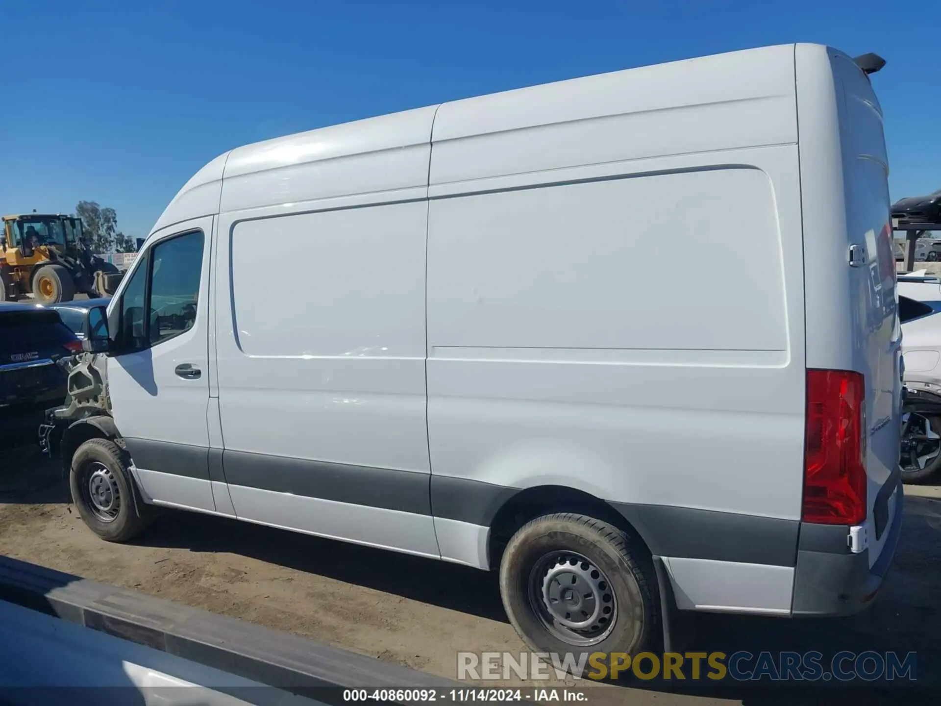 15 Photograph of a damaged car W1Y4DBHY4NT098690 MERCEDES-BENZ SPRINTER 2500 2022
