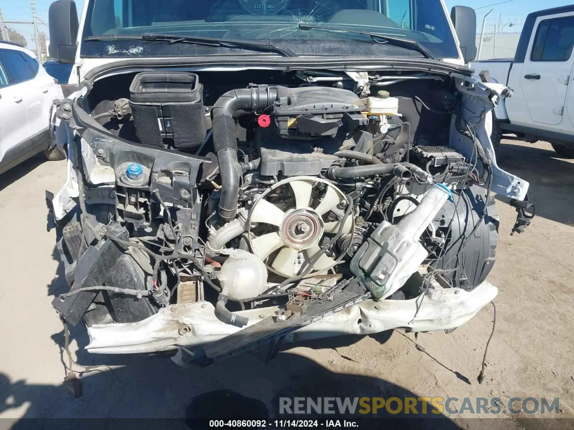 6 Photograph of a damaged car W1Y4DBHY4NT098690 MERCEDES-BENZ SPRINTER 2500 2022