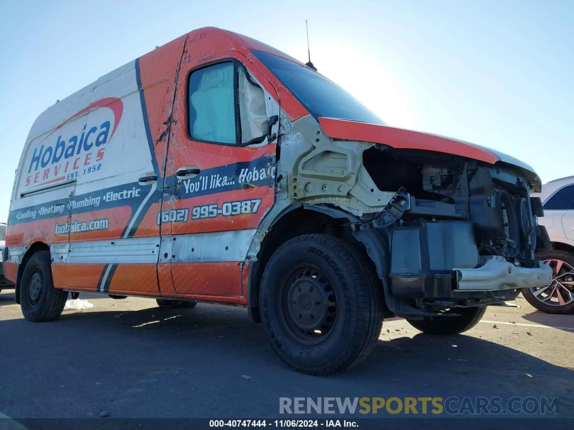 6 Photograph of a damaged car W1Y4DBHY8NT090947 MERCEDES-BENZ SPRINTER 2500 2022