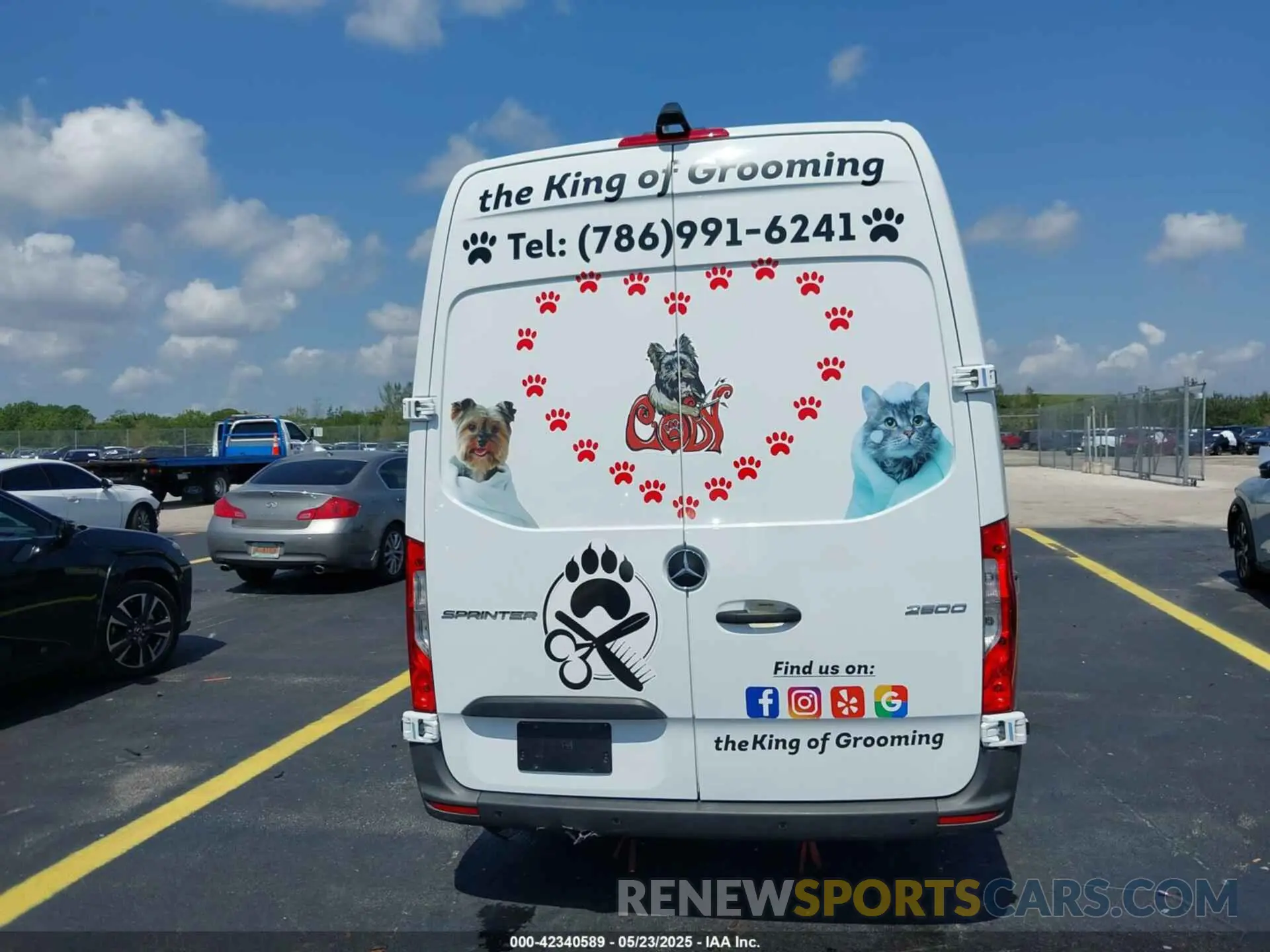 16 Photograph of a damaged car W1Y4DDHY6NT084561 MERCEDES-BENZ SPRINTER 2500 2022