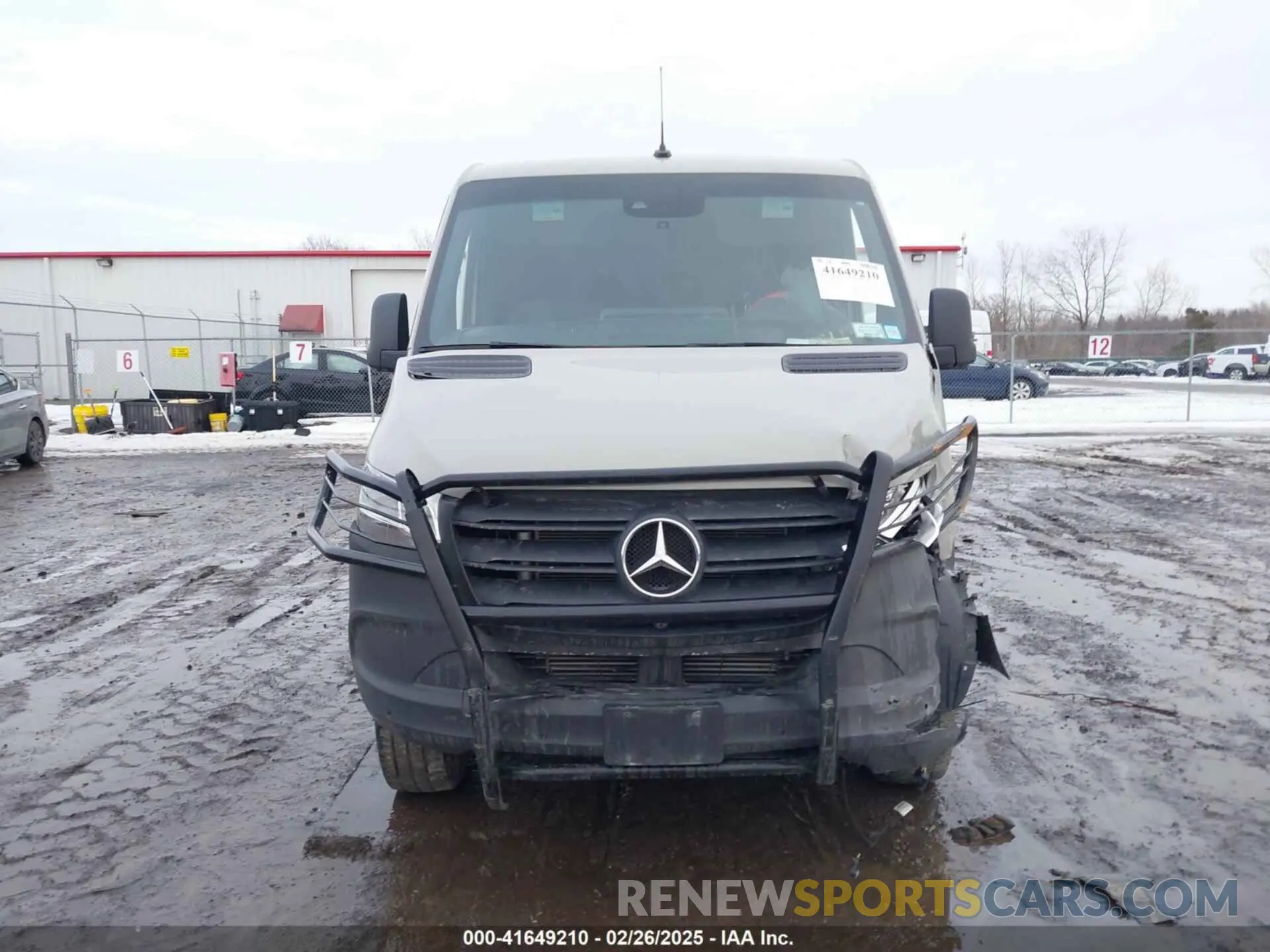 12 Photograph of a damaged car W1Y4EBVY0NT112828 MERCEDES-BENZ SPRINTER 2500 2022