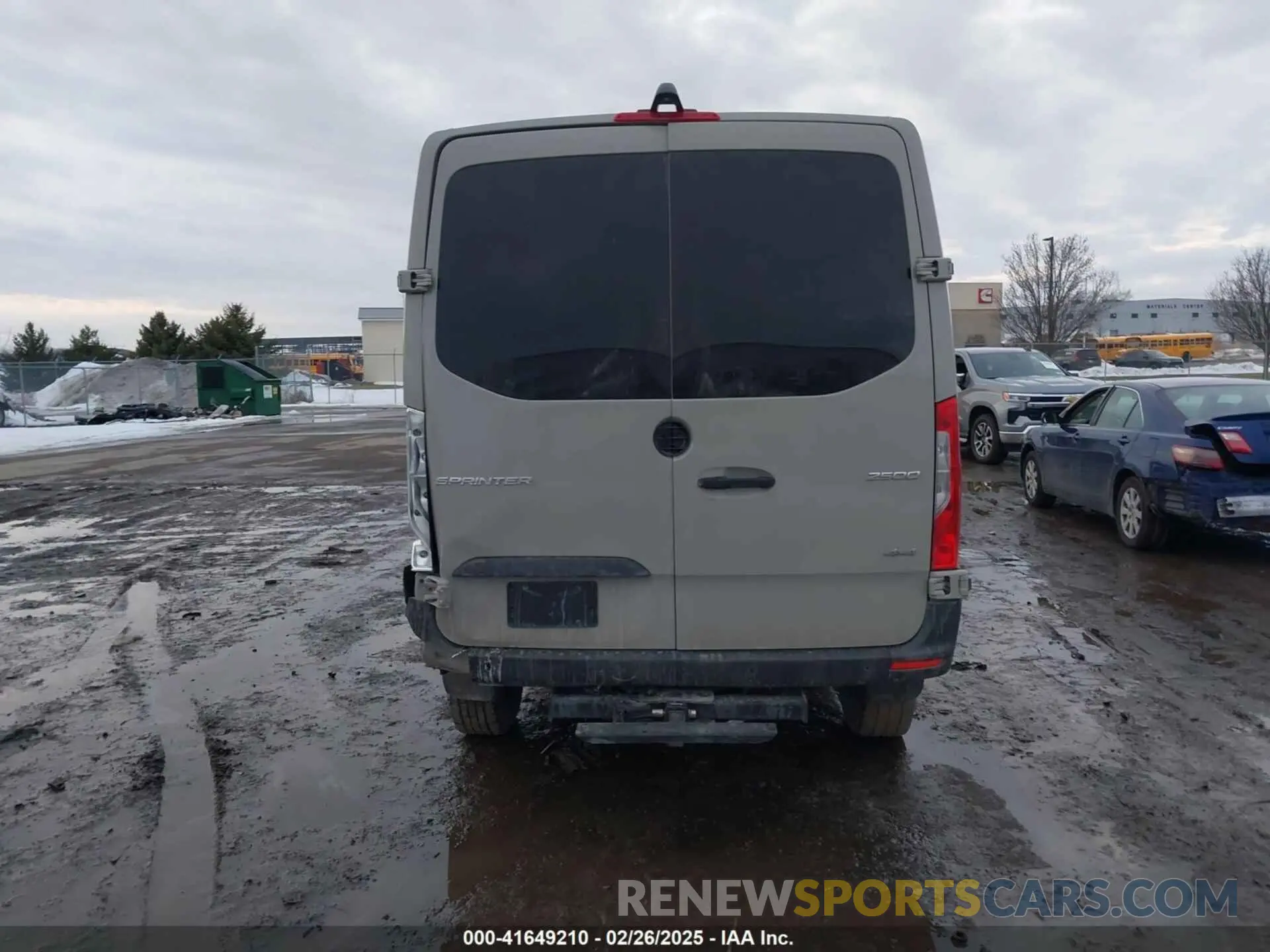 16 Photograph of a damaged car W1Y4EBVY0NT112828 MERCEDES-BENZ SPRINTER 2500 2022