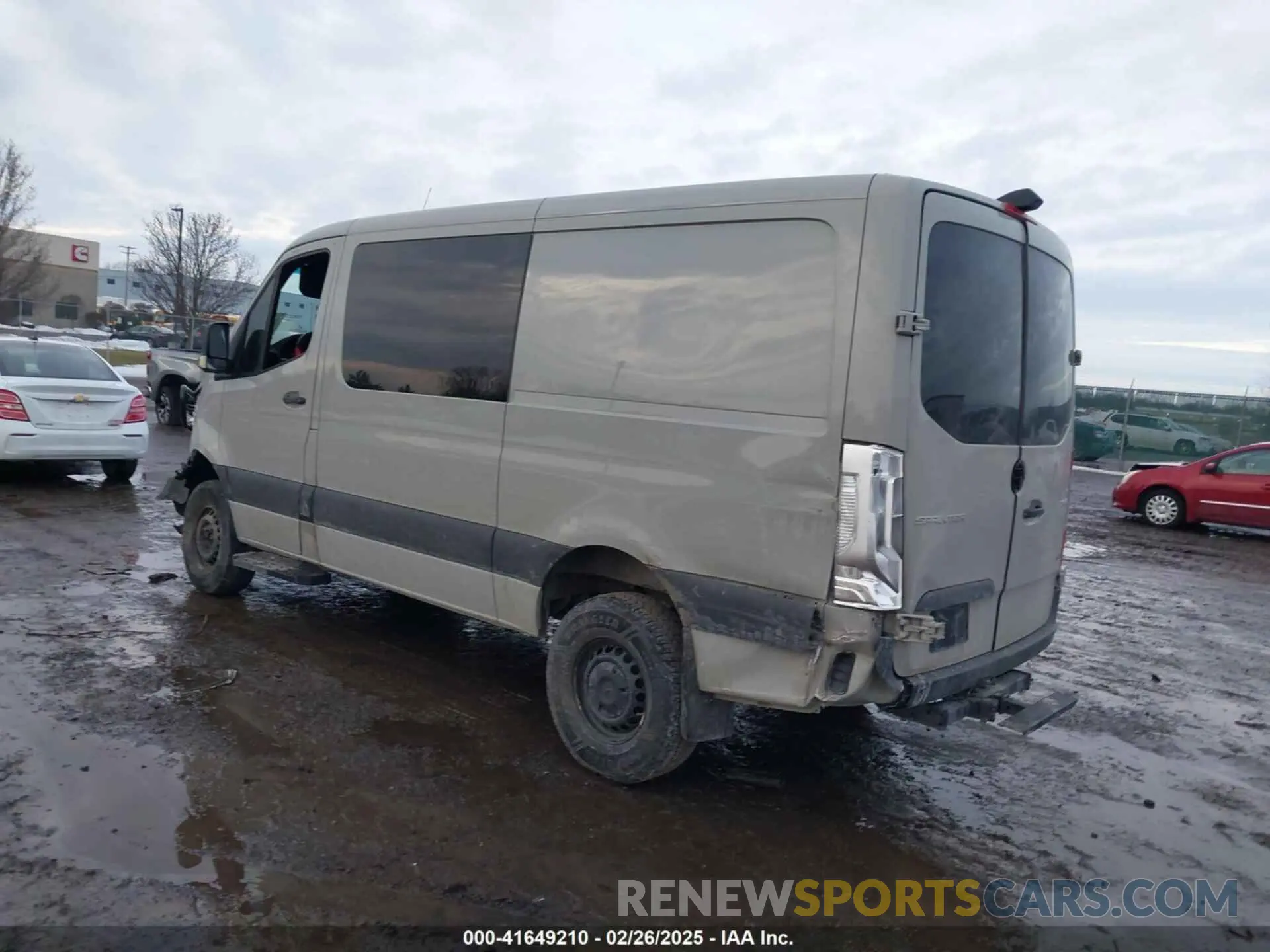 3 Photograph of a damaged car W1Y4EBVY0NT112828 MERCEDES-BENZ SPRINTER 2500 2022
