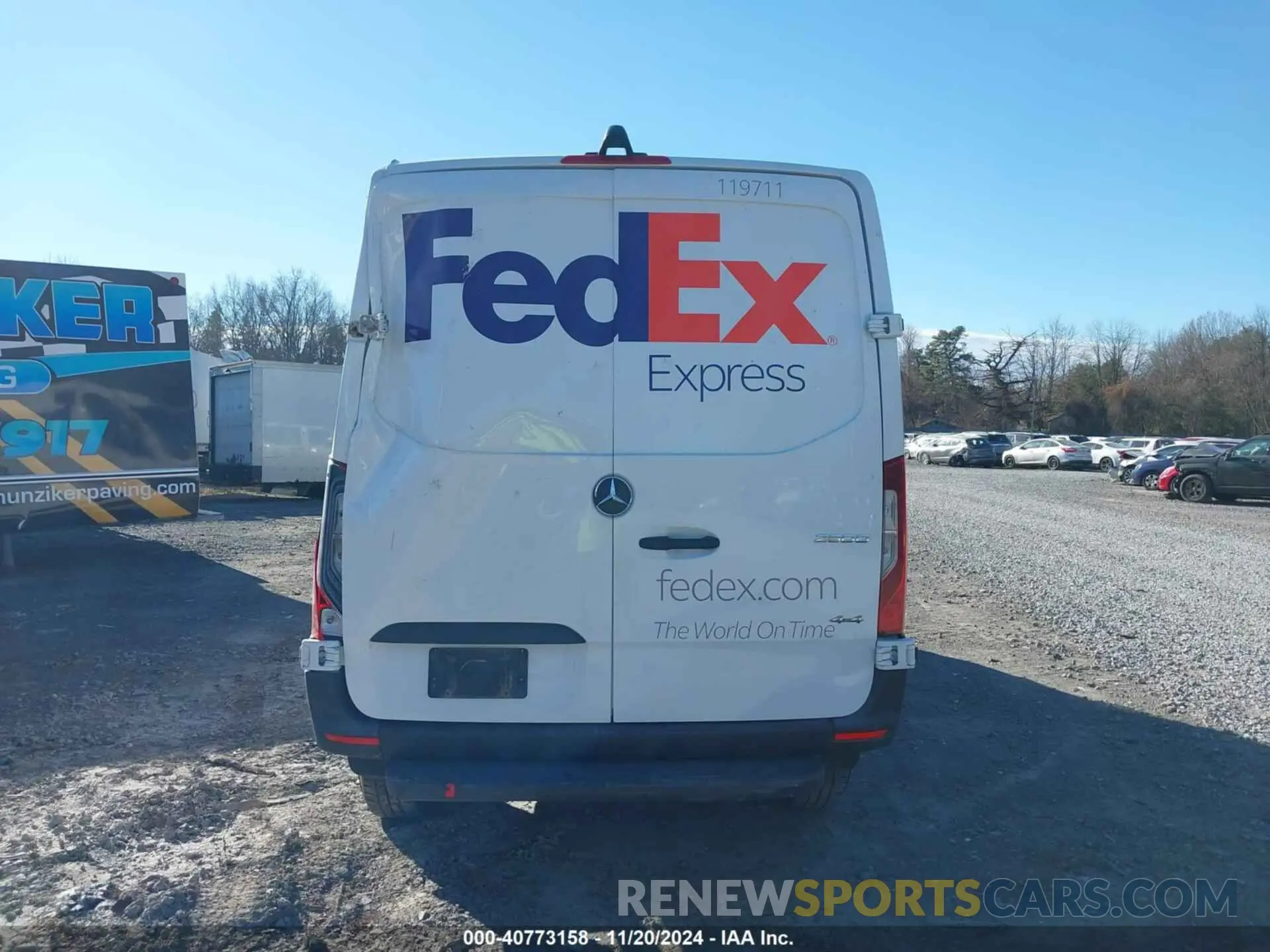 16 Photograph of a damaged car W1Y4EBVY3NT095300 MERCEDES-BENZ SPRINTER 2500 2022