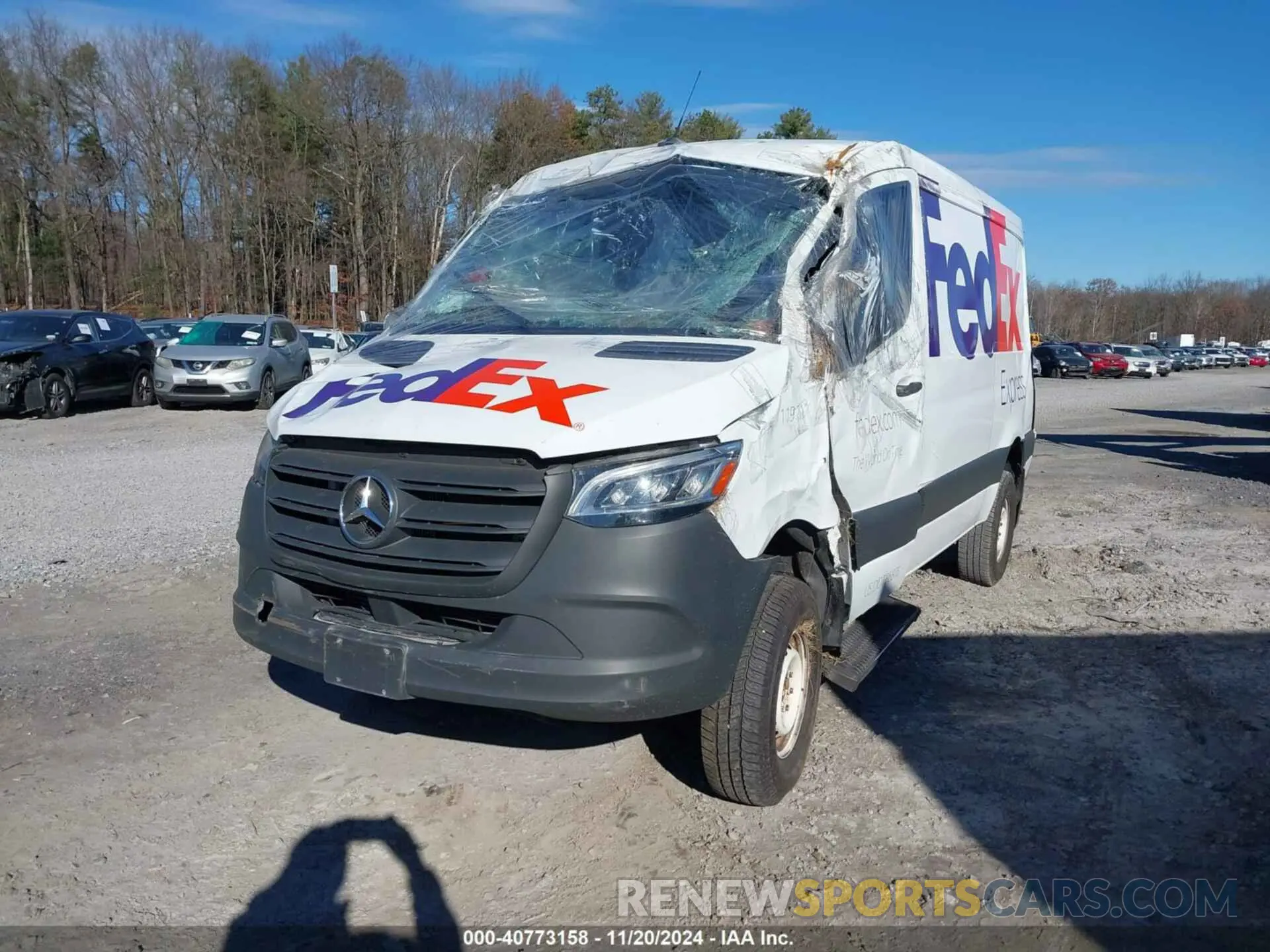 6 Photograph of a damaged car W1Y4EBVY3NT095300 MERCEDES-BENZ SPRINTER 2500 2022