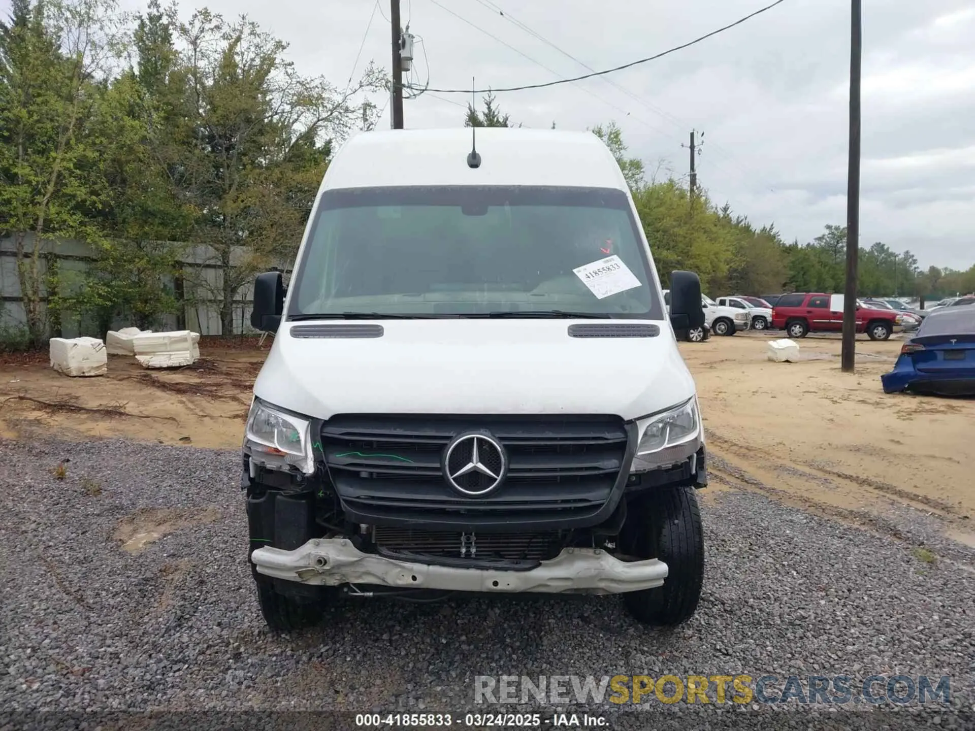 12 Photograph of a damaged car W1Y4ECHY0NT116296 MERCEDES-BENZ SPRINTER 2500 2022