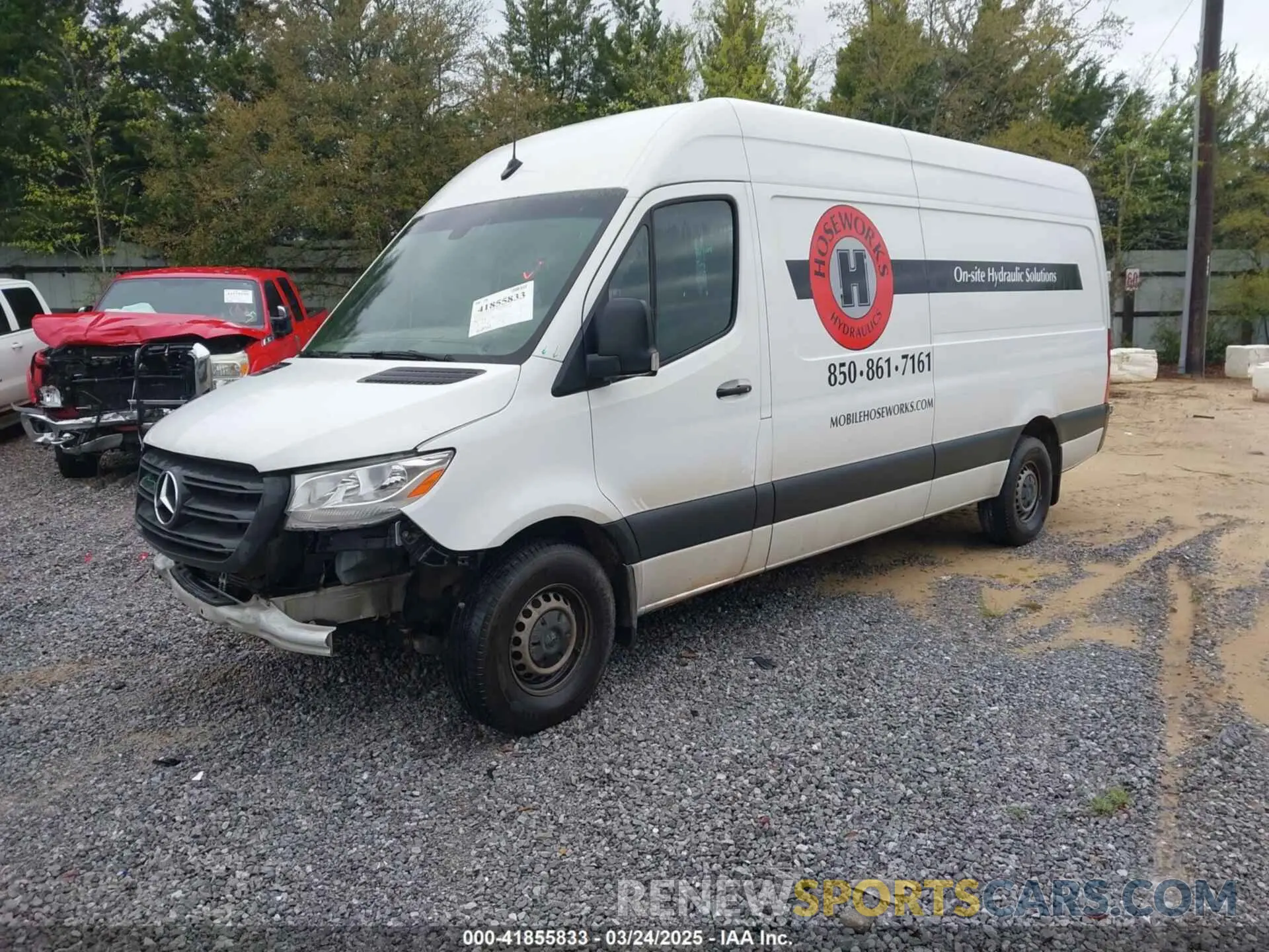 2 Photograph of a damaged car W1Y4ECHY0NT116296 MERCEDES-BENZ SPRINTER 2500 2022