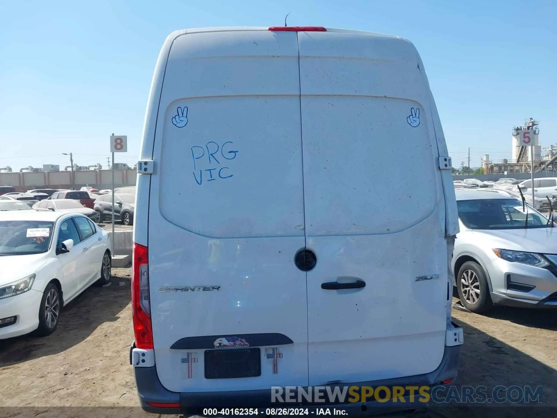 16 Photograph of a damaged car W1Y4ECHY1NT082840 MERCEDES-BENZ SPRINTER 2500 2022