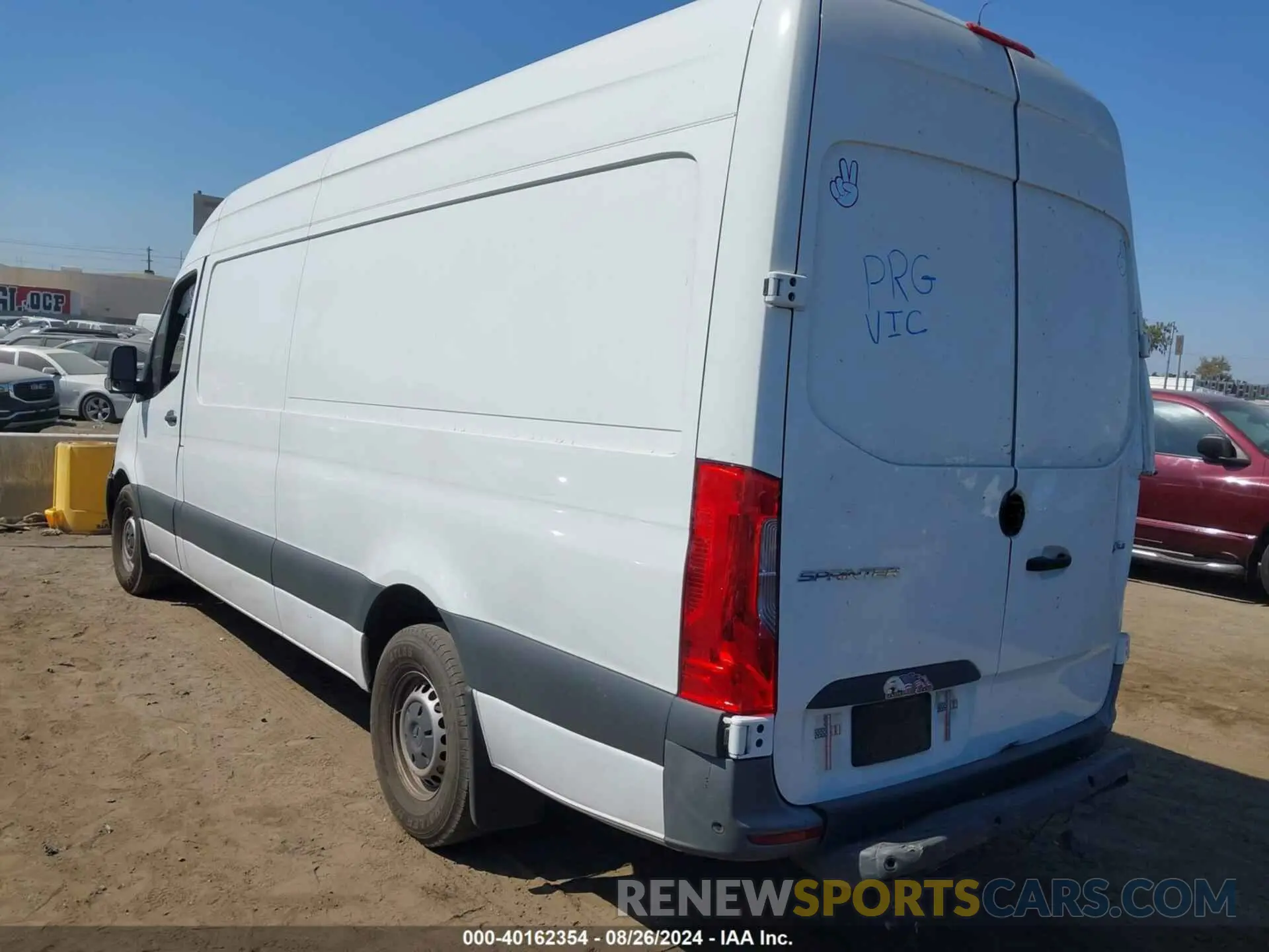 3 Photograph of a damaged car W1Y4ECHY1NT082840 MERCEDES-BENZ SPRINTER 2500 2022