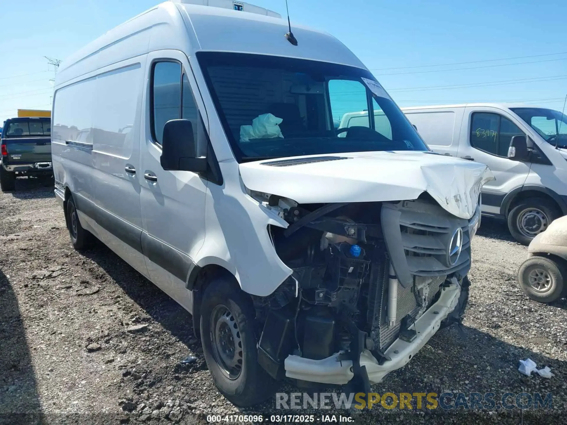 1 Photograph of a damaged car W1Y4ECHY5NT081741 MERCEDES-BENZ SPRINTER 2500 2022