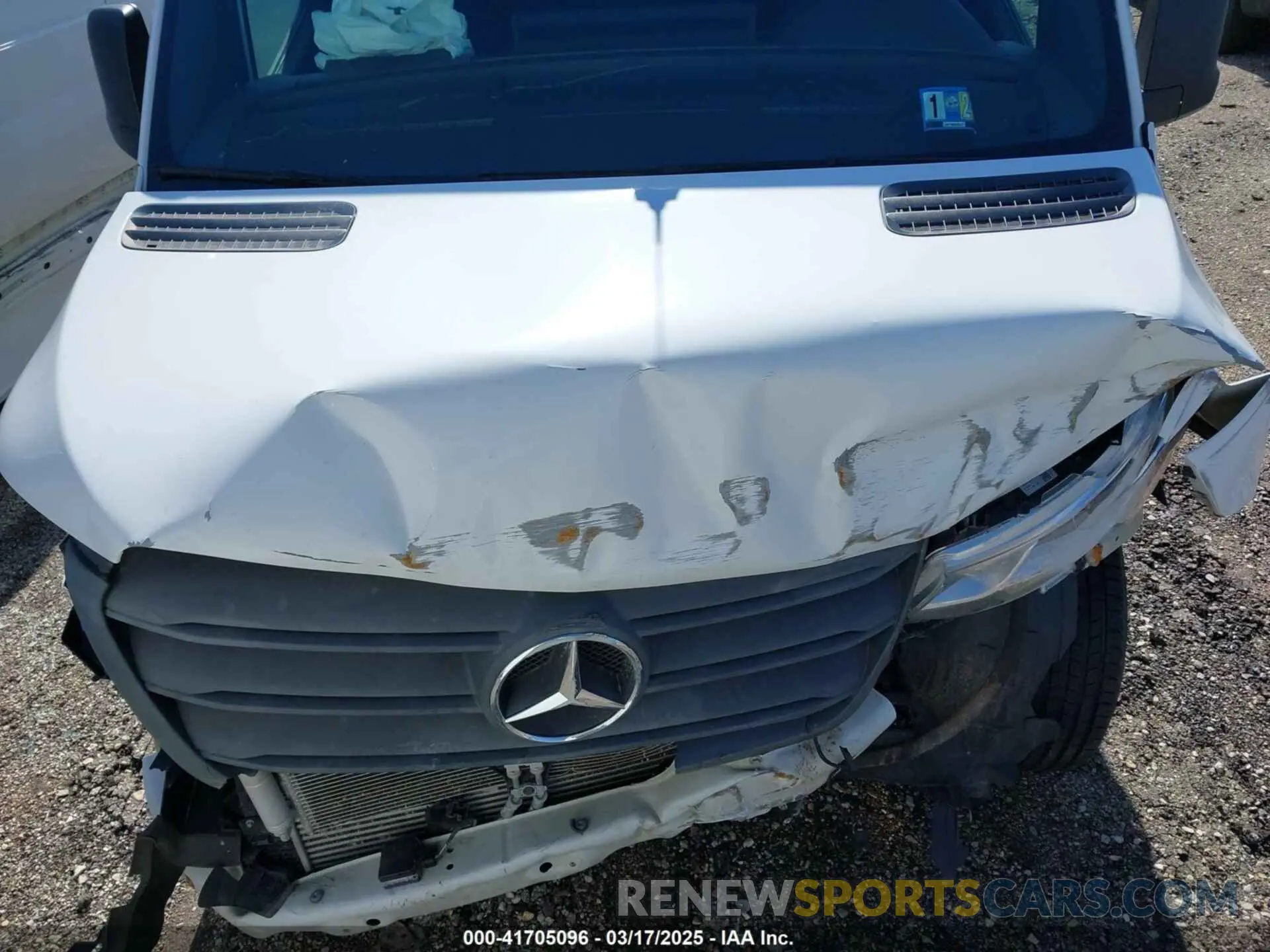 10 Photograph of a damaged car W1Y4ECHY5NT081741 MERCEDES-BENZ SPRINTER 2500 2022