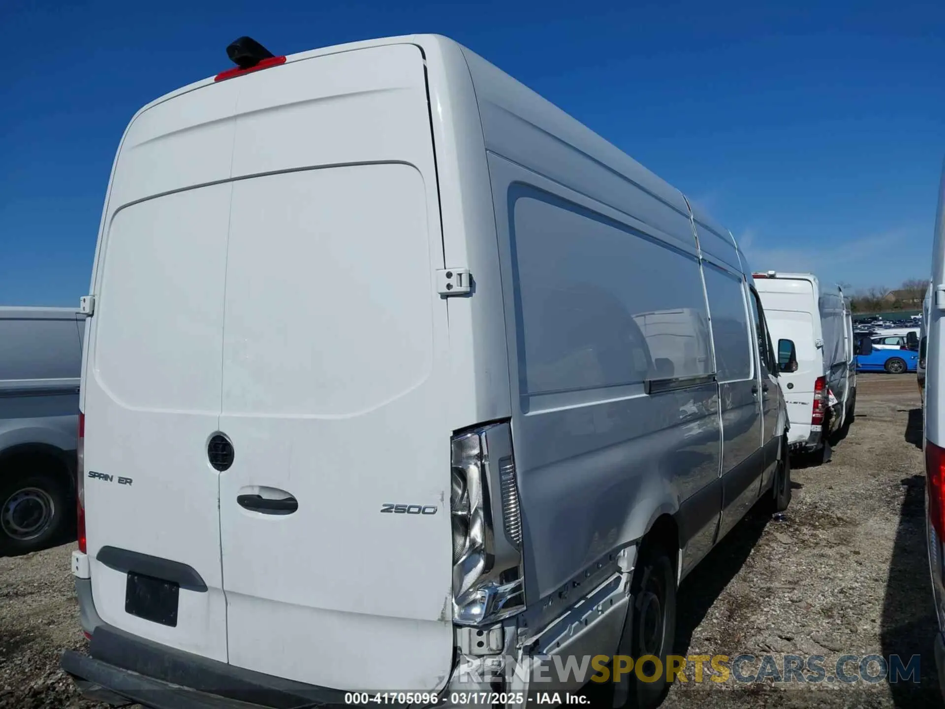 13 Photograph of a damaged car W1Y4ECHY5NT081741 MERCEDES-BENZ SPRINTER 2500 2022