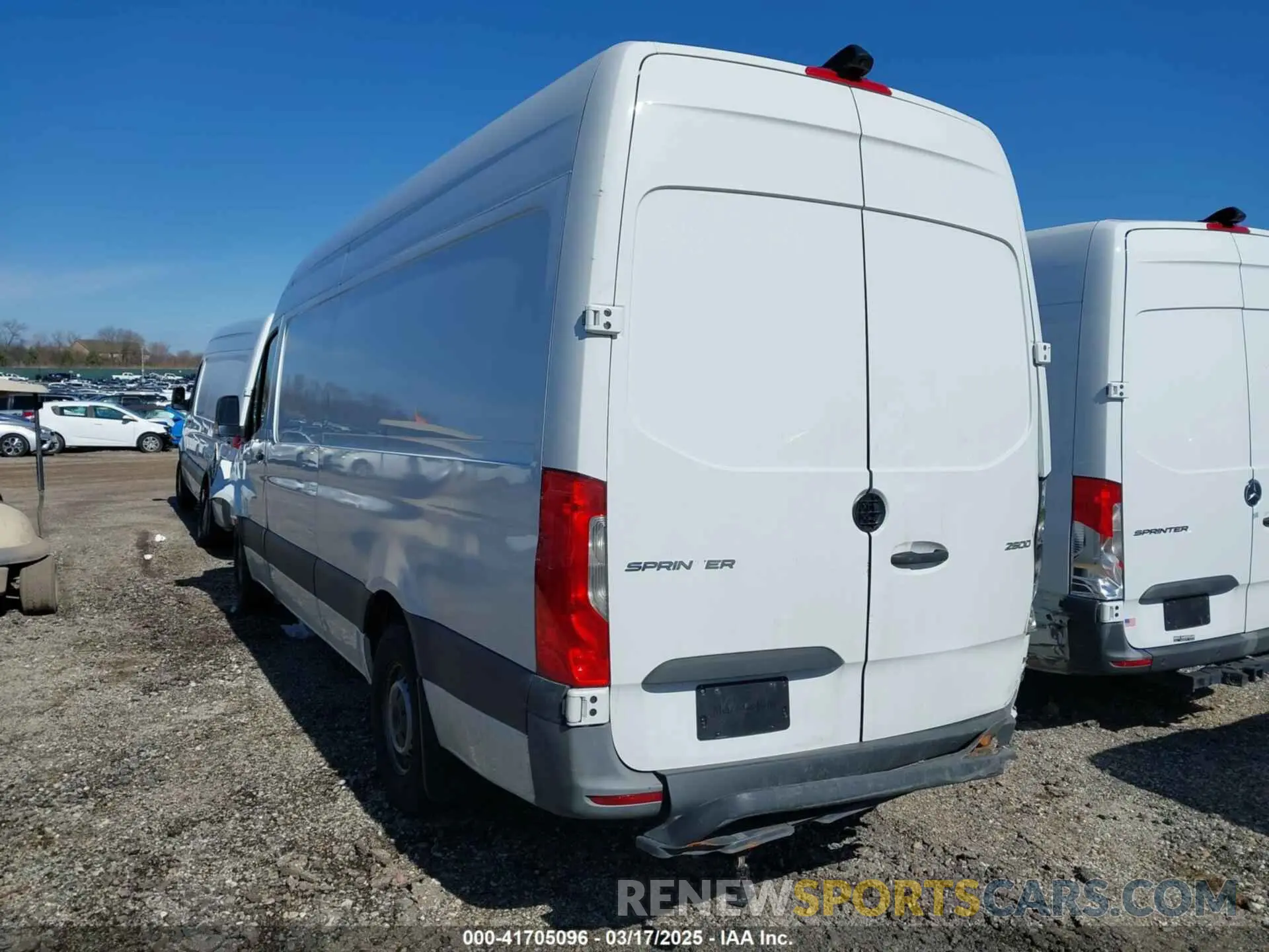 3 Photograph of a damaged car W1Y4ECHY5NT081741 MERCEDES-BENZ SPRINTER 2500 2022