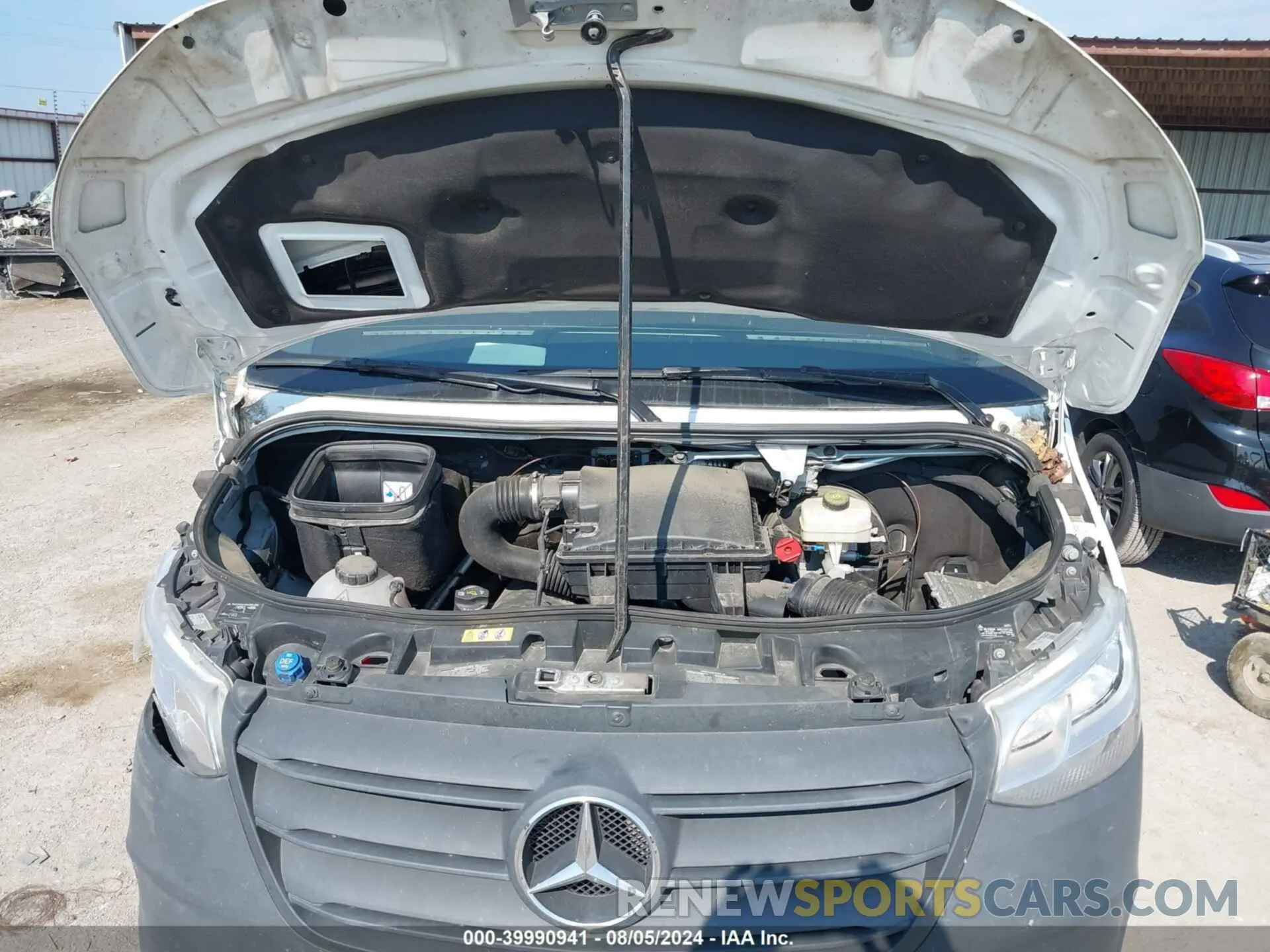 10 Photograph of a damaged car W1Y4ECHY8NT092037 MERCEDES-BENZ SPRINTER 2500 2022