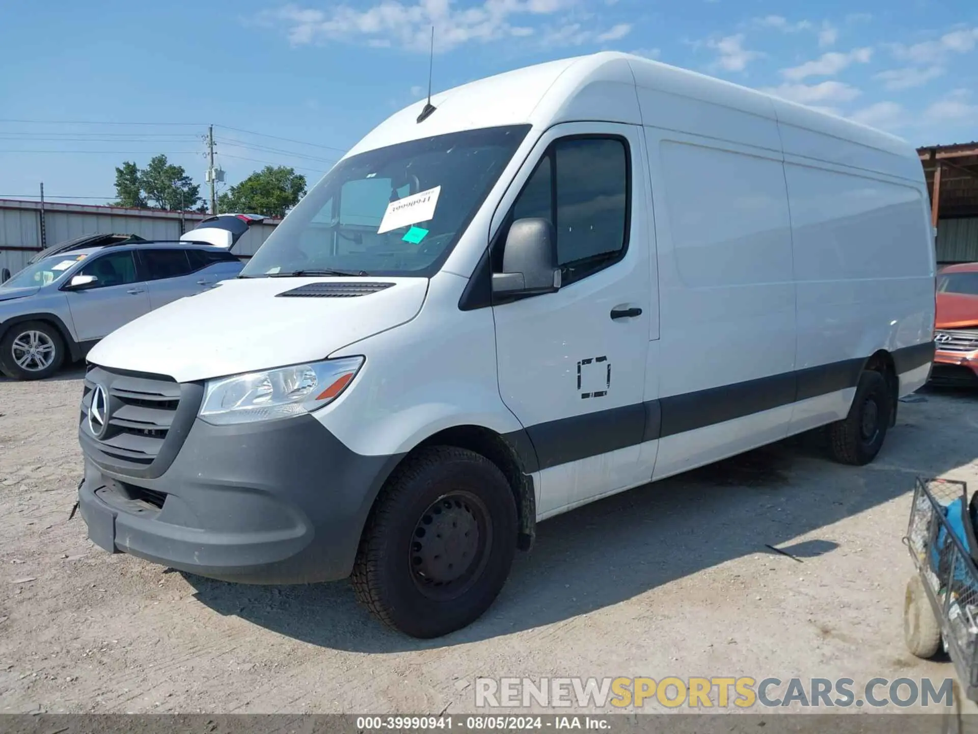 2 Photograph of a damaged car W1Y4ECHY8NT092037 MERCEDES-BENZ SPRINTER 2500 2022