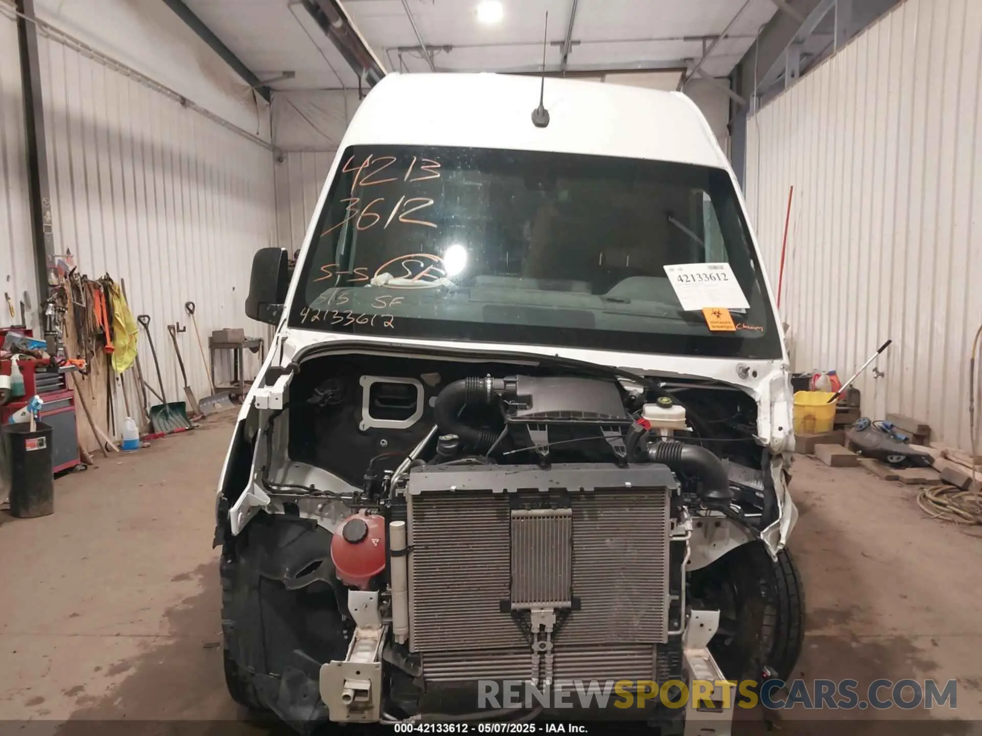 13 Photograph of a damaged car W1Y4EDHY3NT112667 MERCEDES-BENZ SPRINTER 2500 2022