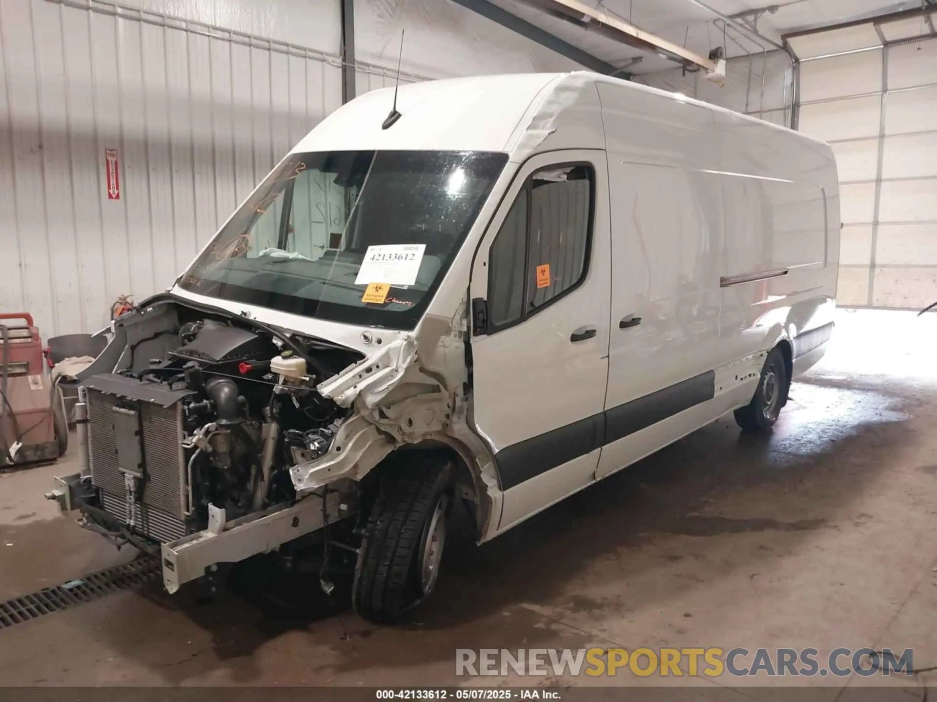 2 Photograph of a damaged car W1Y4EDHY3NT112667 MERCEDES-BENZ SPRINTER 2500 2022