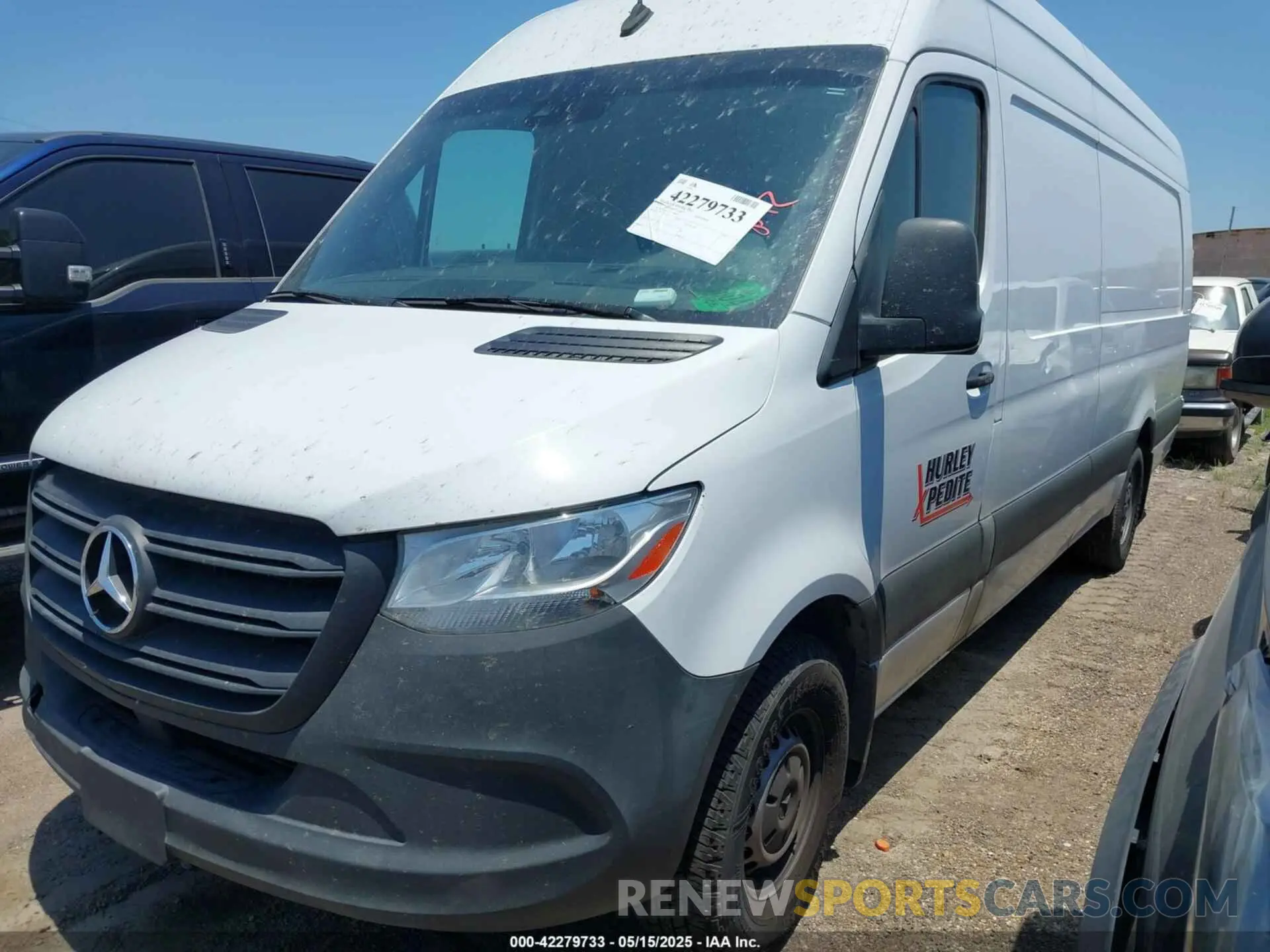 2 Photograph of a damaged car W1Y4EDHY6NT088610 MERCEDES-BENZ SPRINTER 2500 2022
