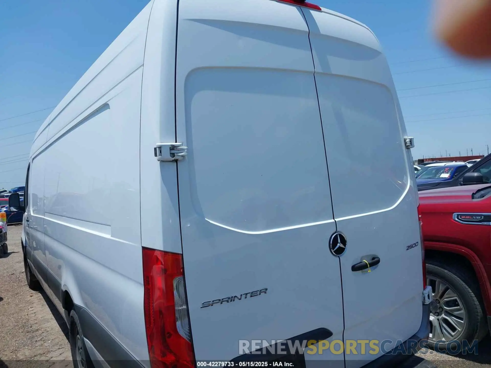 3 Photograph of a damaged car W1Y4EDHY6NT088610 MERCEDES-BENZ SPRINTER 2500 2022