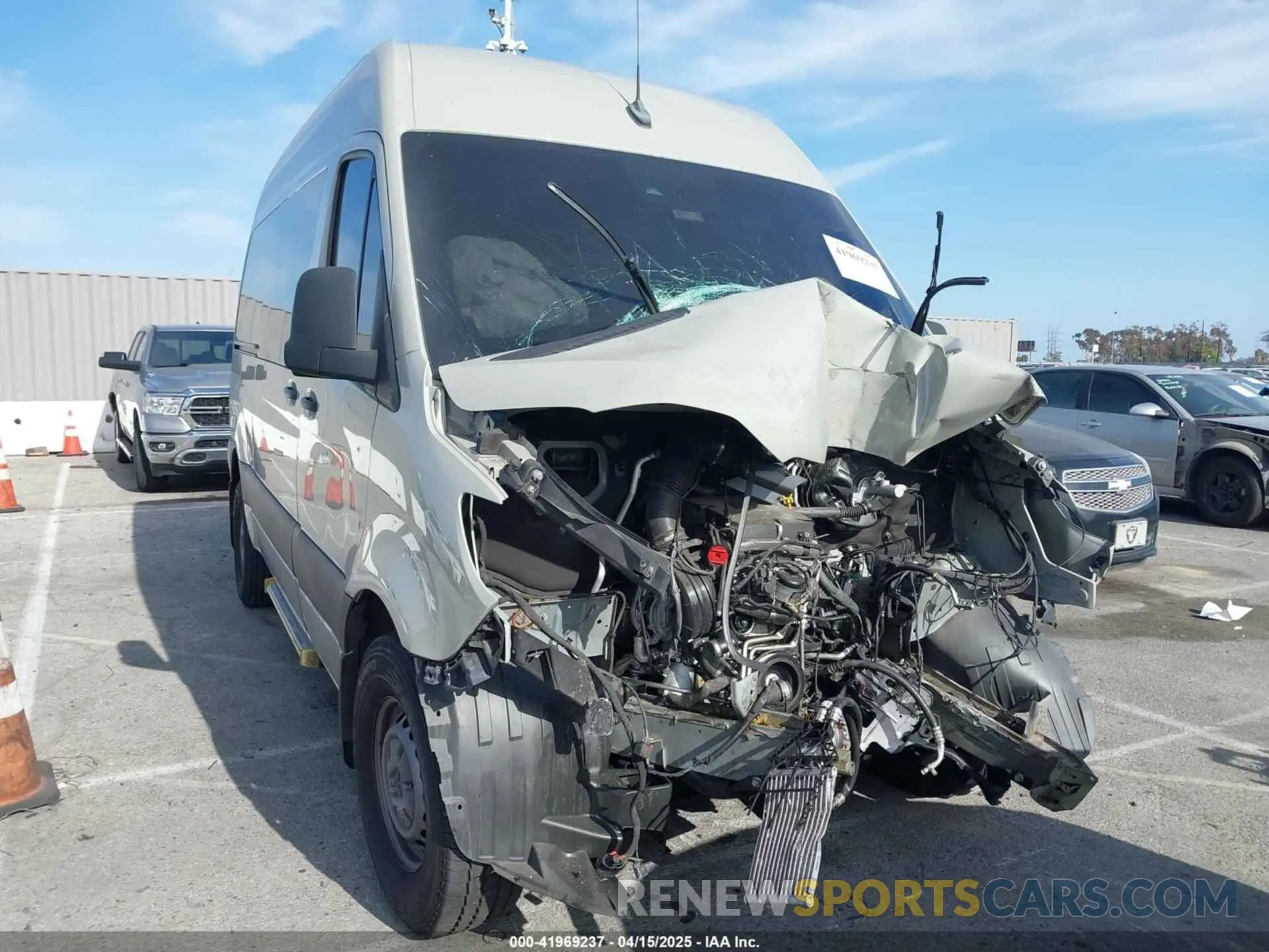 1 Photograph of a damaged car W1Z40FHY2NT082289 MERCEDES-BENZ SPRINTER 2500 2022