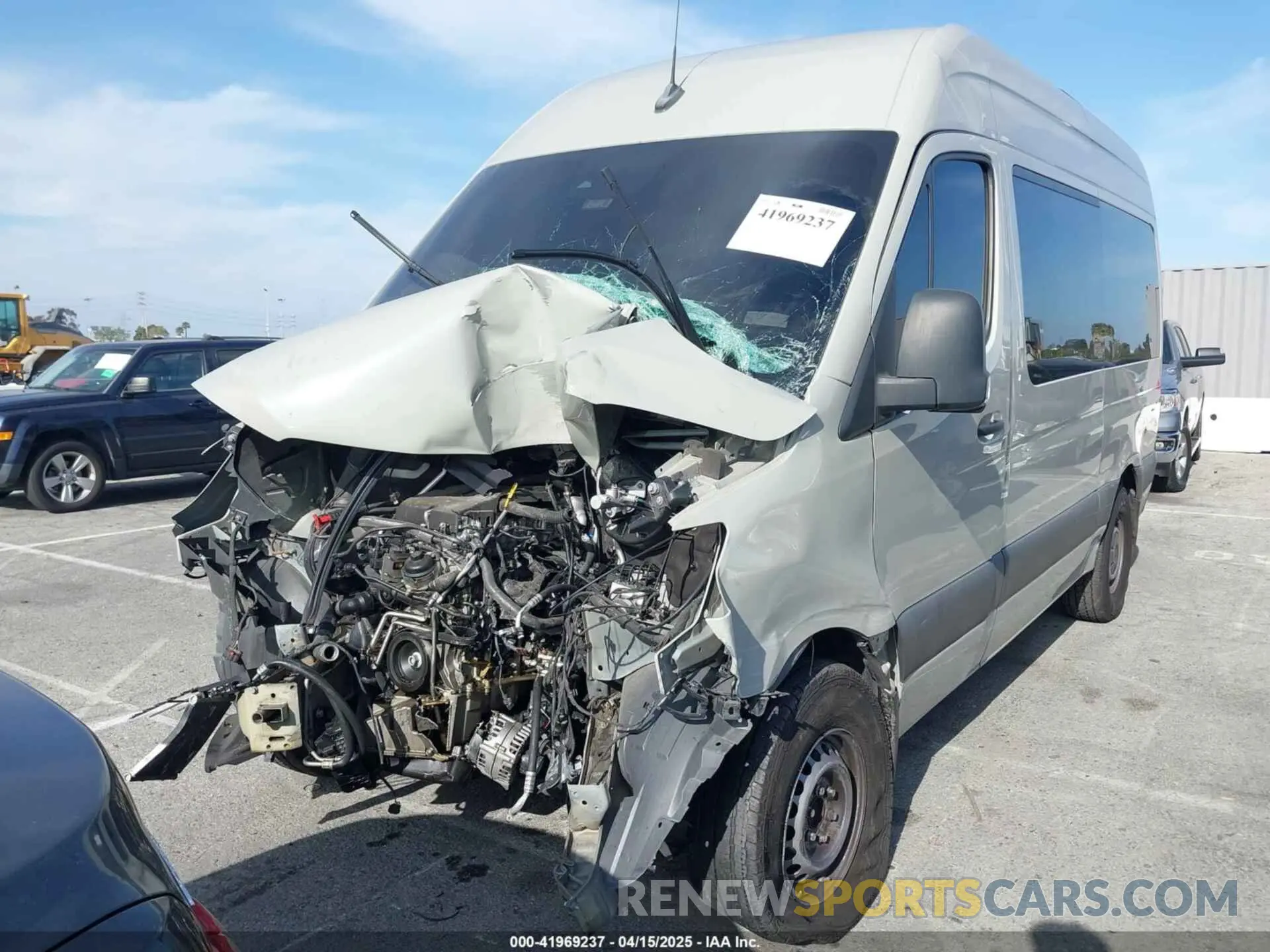 2 Photograph of a damaged car W1Z40FHY2NT082289 MERCEDES-BENZ SPRINTER 2500 2022