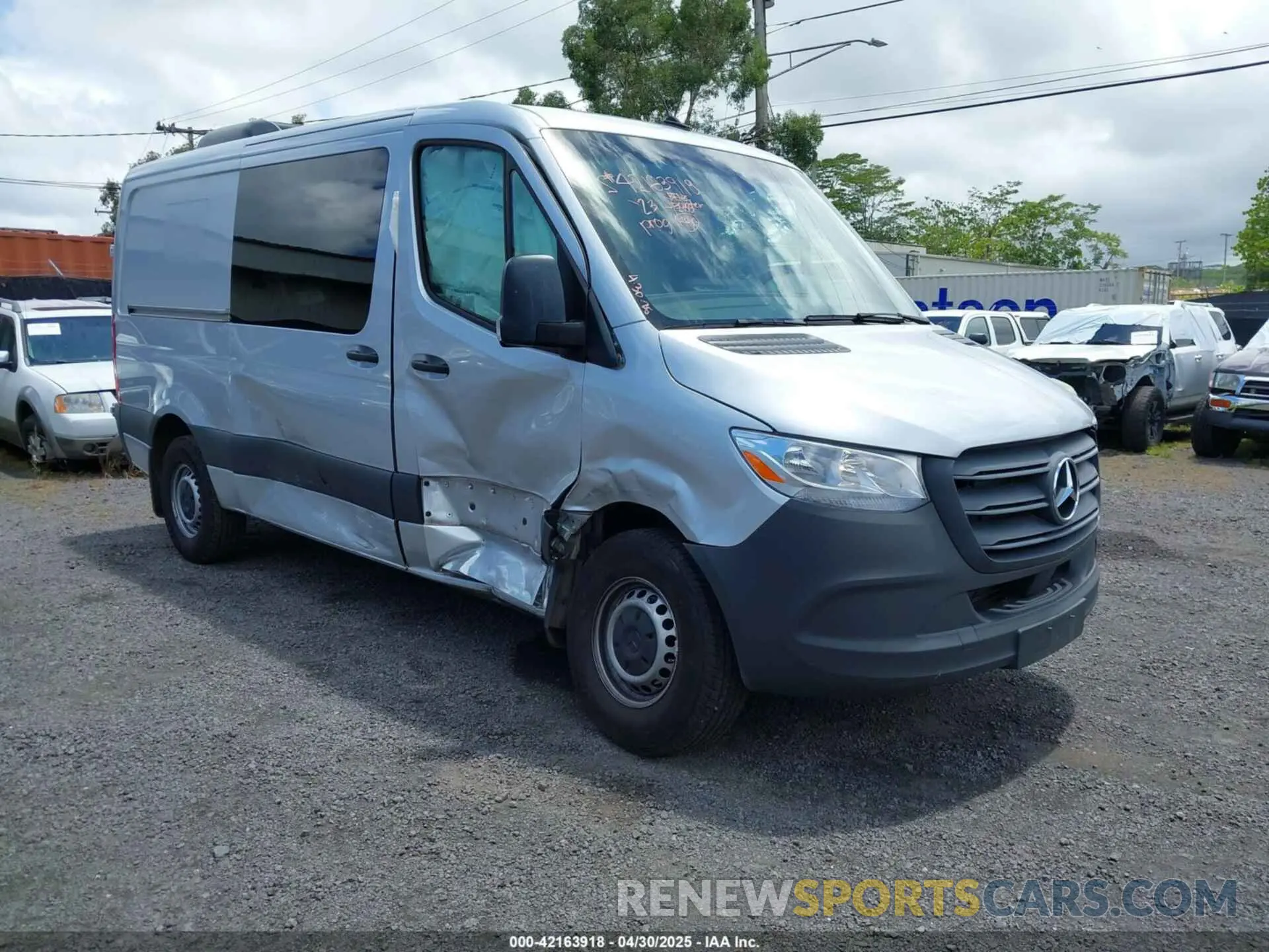 1 Photograph of a damaged car W1W4NBHY7PT150399 MERCEDES-BENZ SPRINTER 2500 2023