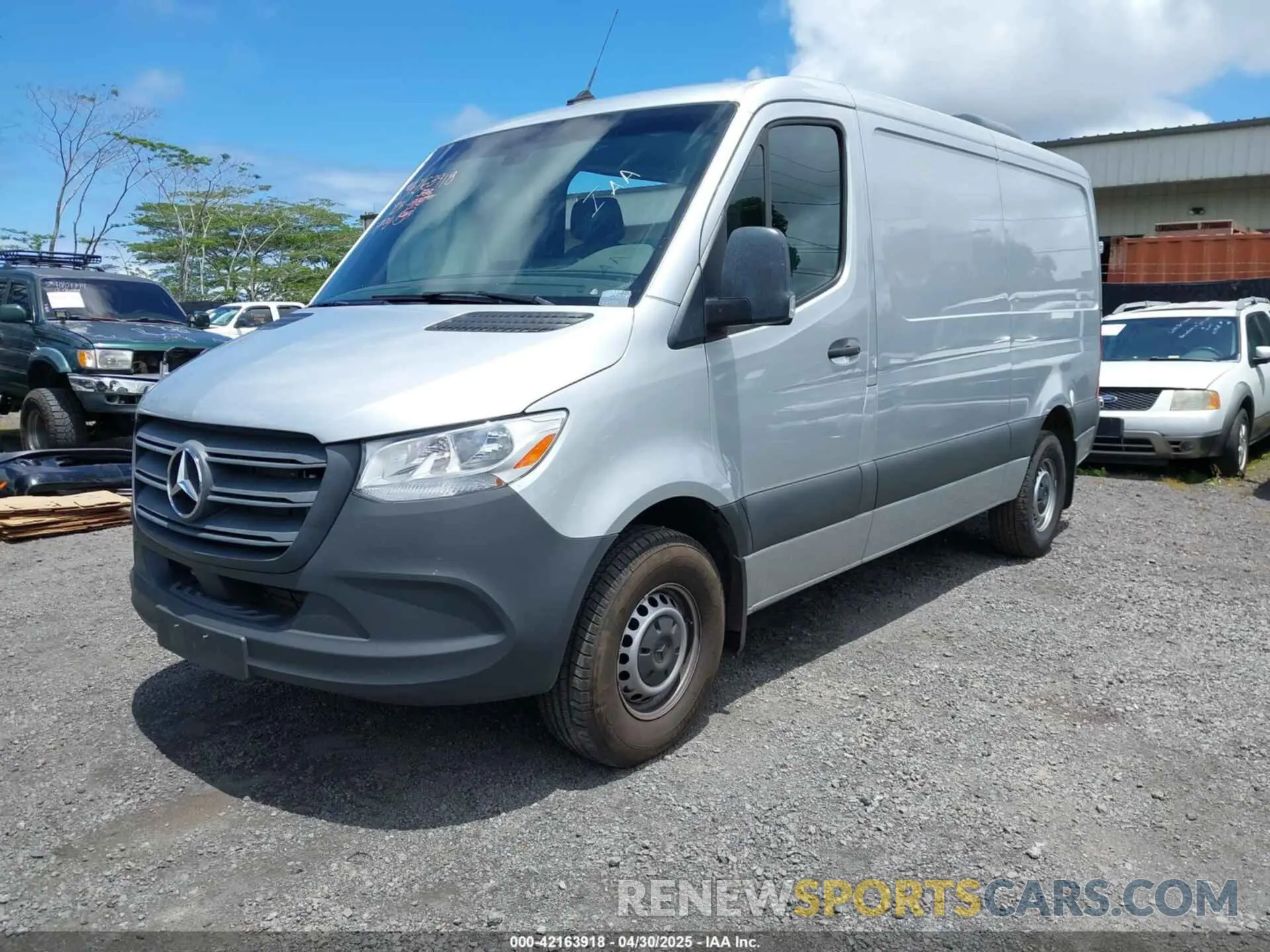 2 Photograph of a damaged car W1W4NBHY7PT150399 MERCEDES-BENZ SPRINTER 2500 2023