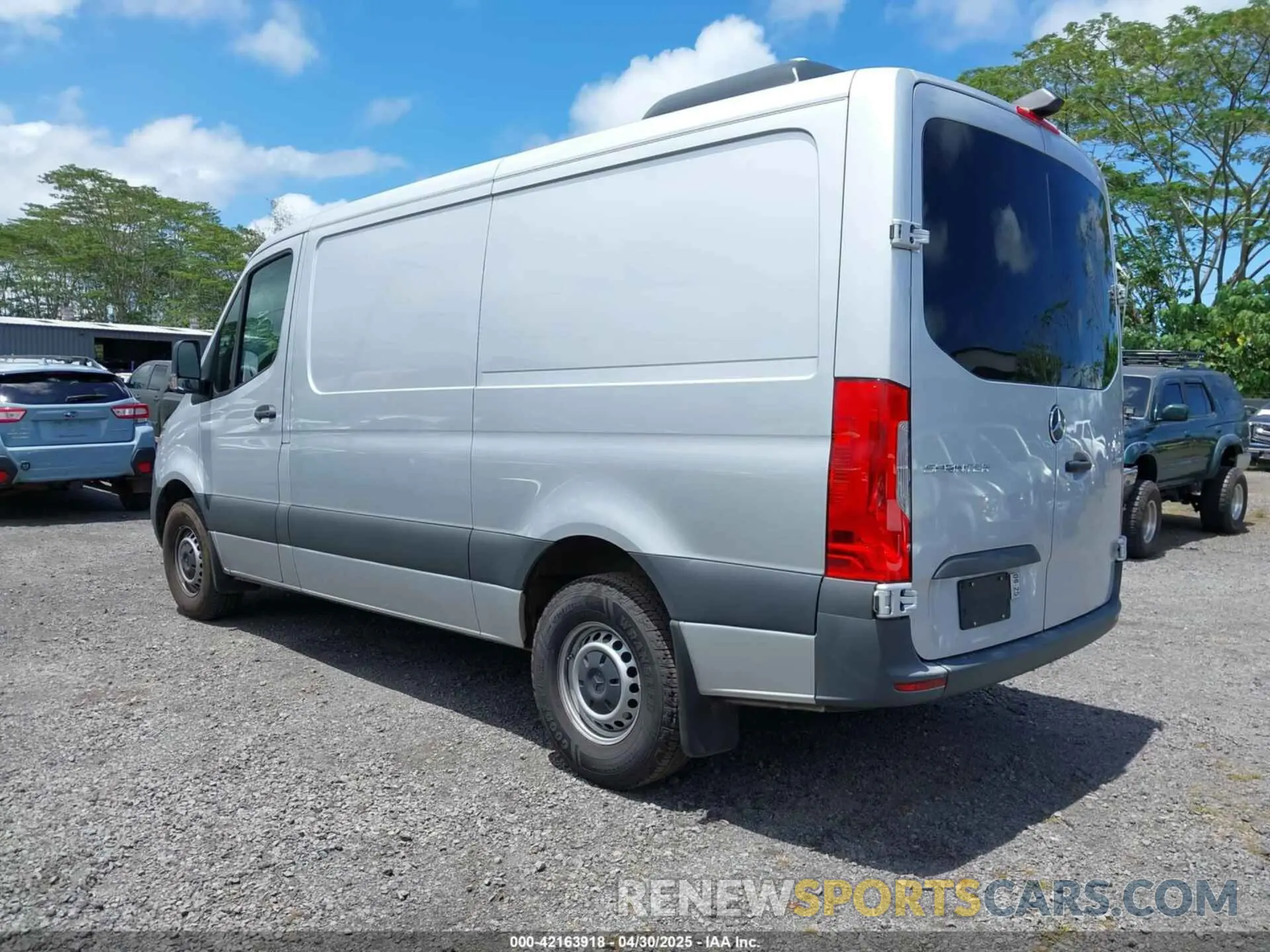 3 Photograph of a damaged car W1W4NBHY7PT150399 MERCEDES-BENZ SPRINTER 2500 2023