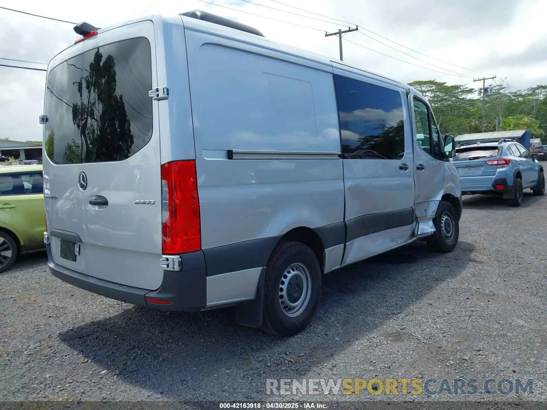 4 Photograph of a damaged car W1W4NBHY7PT150399 MERCEDES-BENZ SPRINTER 2500 2023