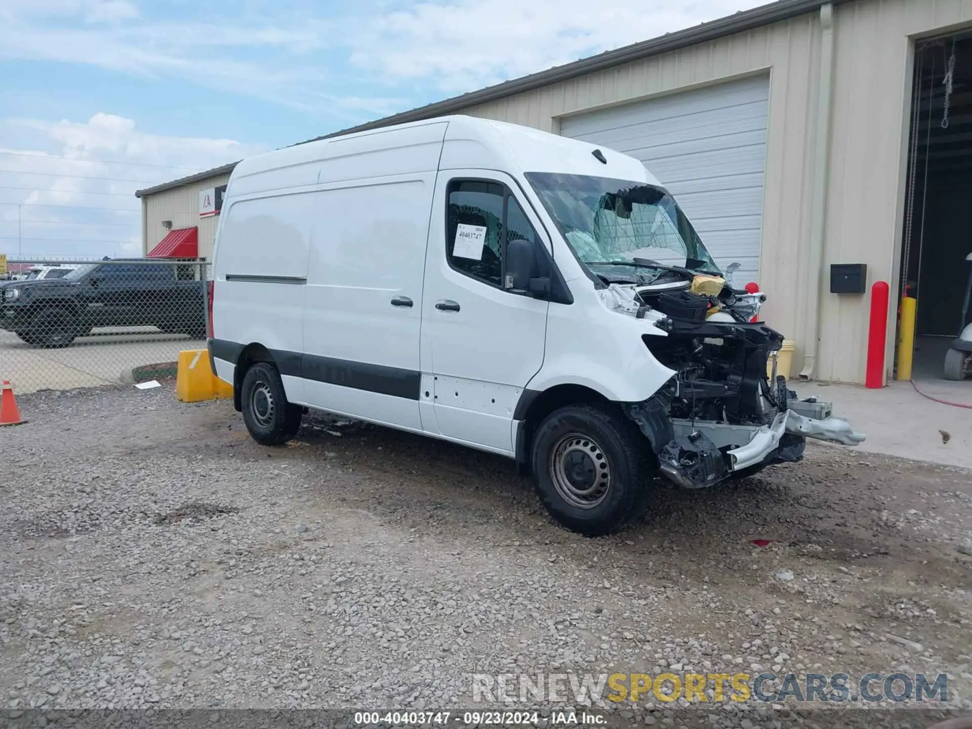 1 Photograph of a damaged car W1Y40BHY9PT160812 MERCEDES-BENZ SPRINTER 2500 2023