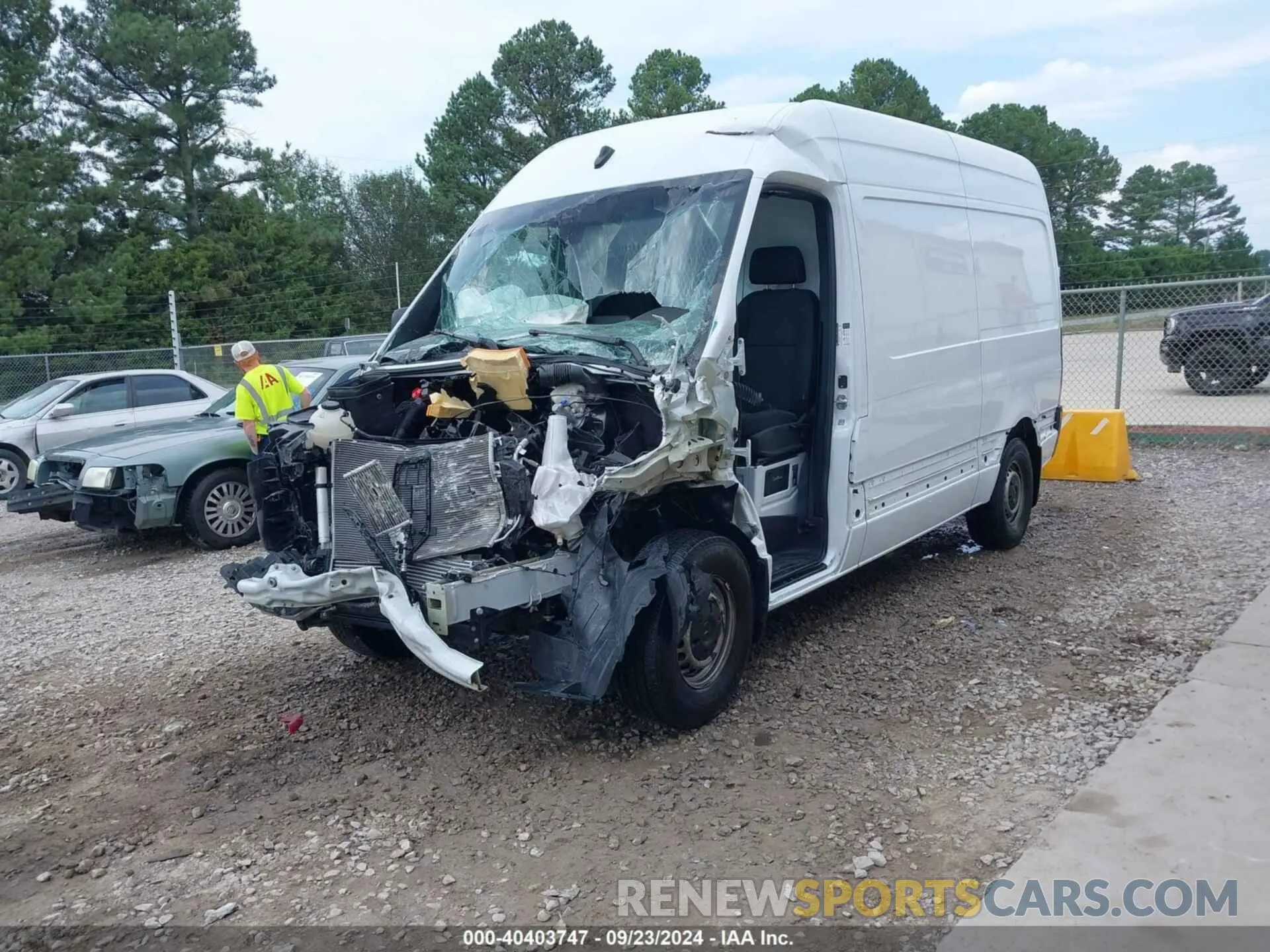 2 Photograph of a damaged car W1Y40BHY9PT160812 MERCEDES-BENZ SPRINTER 2500 2023