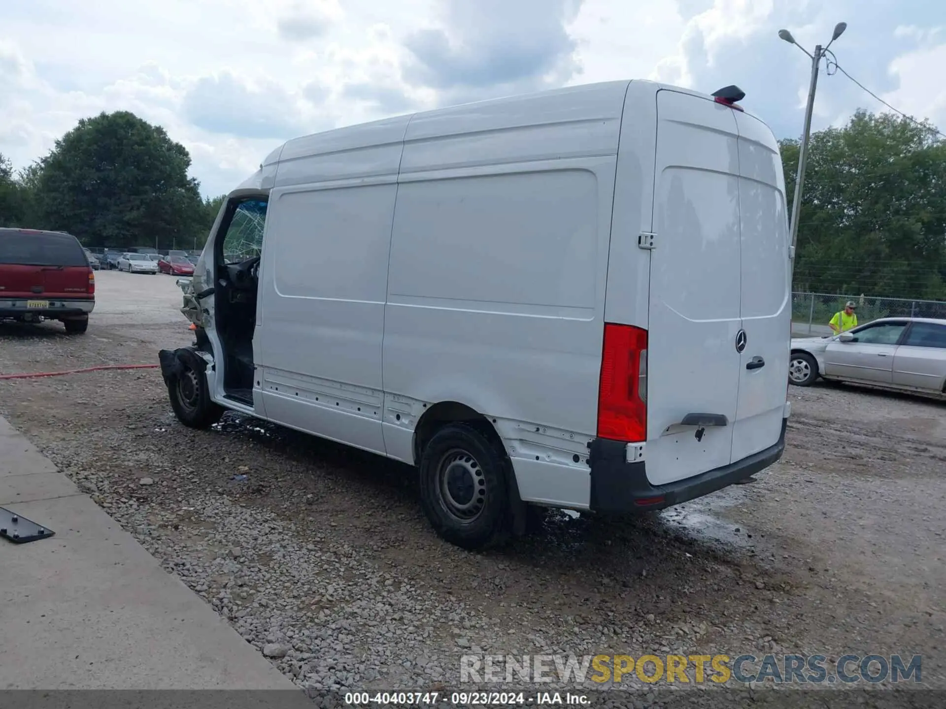 3 Photograph of a damaged car W1Y40BHY9PT160812 MERCEDES-BENZ SPRINTER 2500 2023