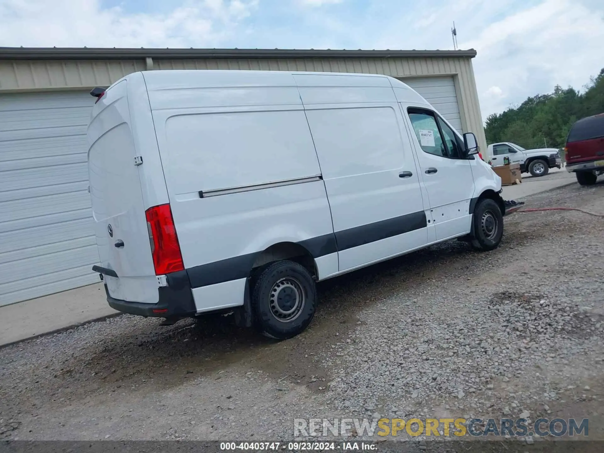 4 Photograph of a damaged car W1Y40BHY9PT160812 MERCEDES-BENZ SPRINTER 2500 2023