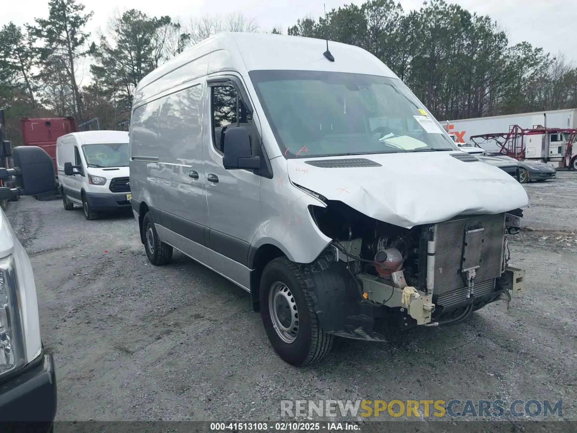 1 Photograph of a damaged car W1Y40BHYXPT139483 MERCEDES-BENZ SPRINTER 2500 2023