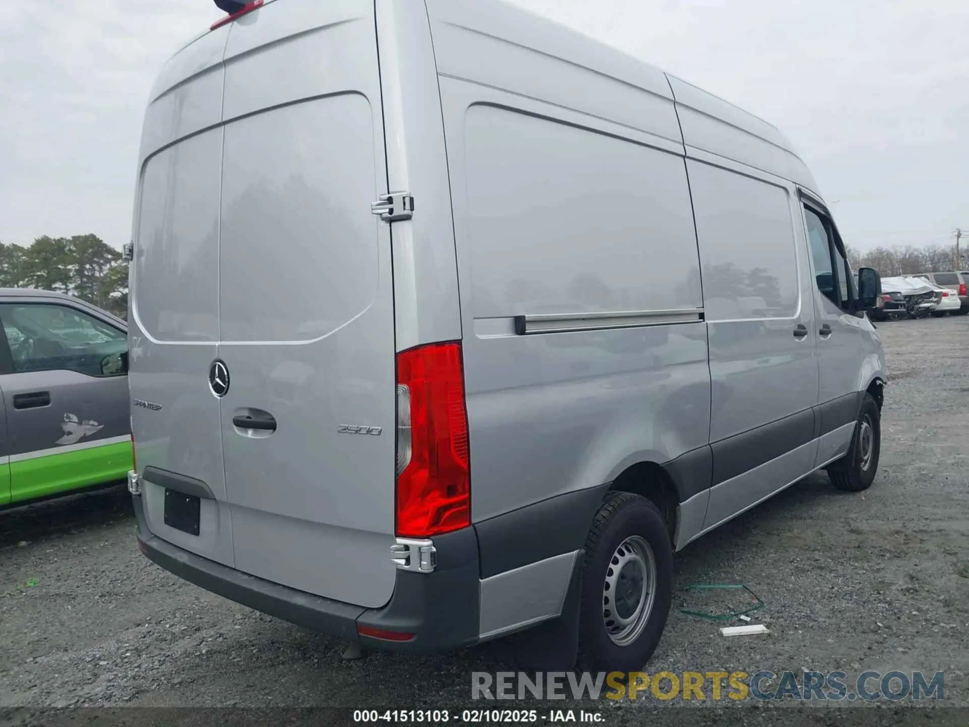 4 Photograph of a damaged car W1Y40BHYXPT139483 MERCEDES-BENZ SPRINTER 2500 2023