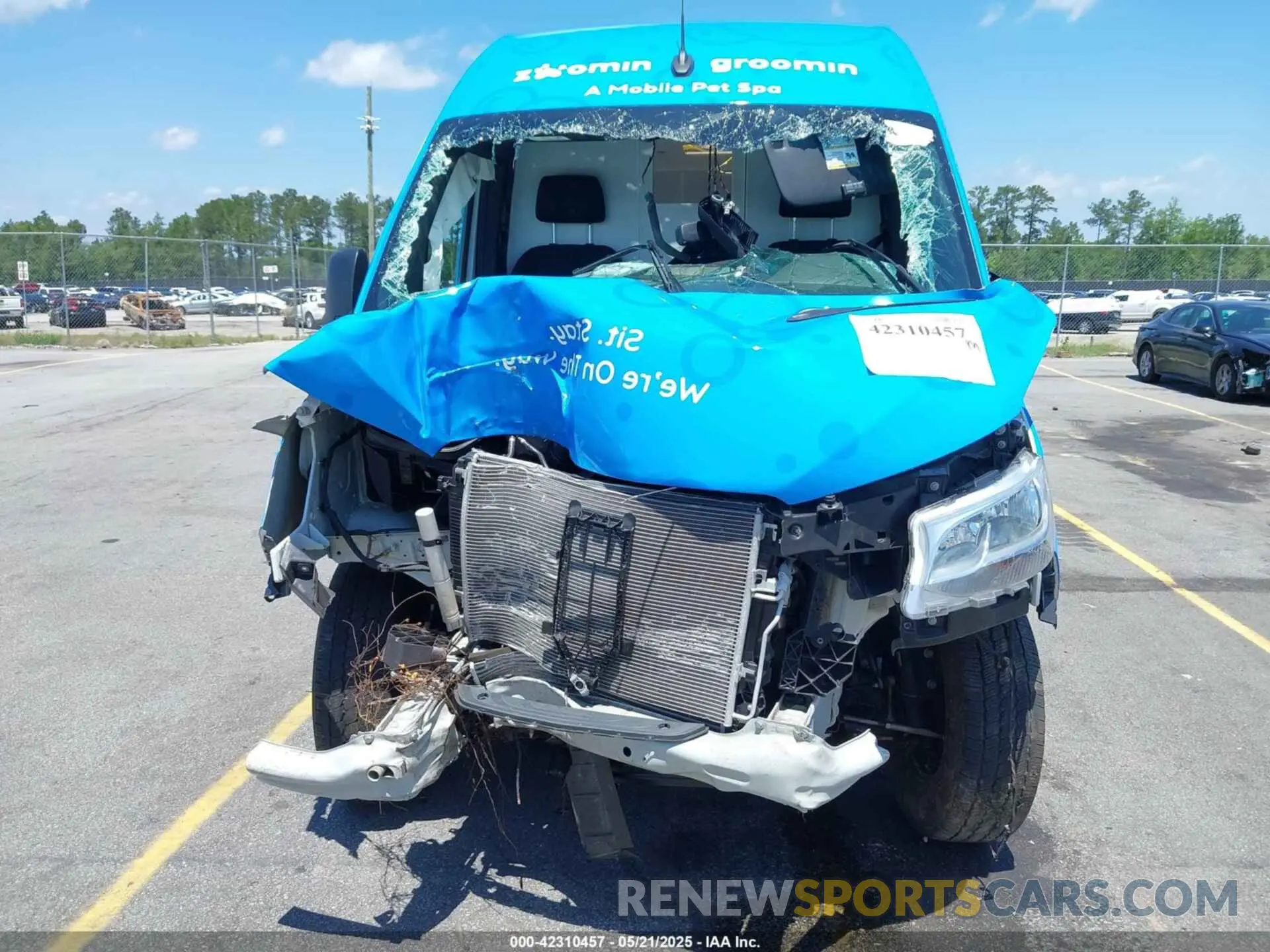 6 Photograph of a damaged car W1Y40CHY6PT148171 MERCEDES-BENZ SPRINTER 2500 2023