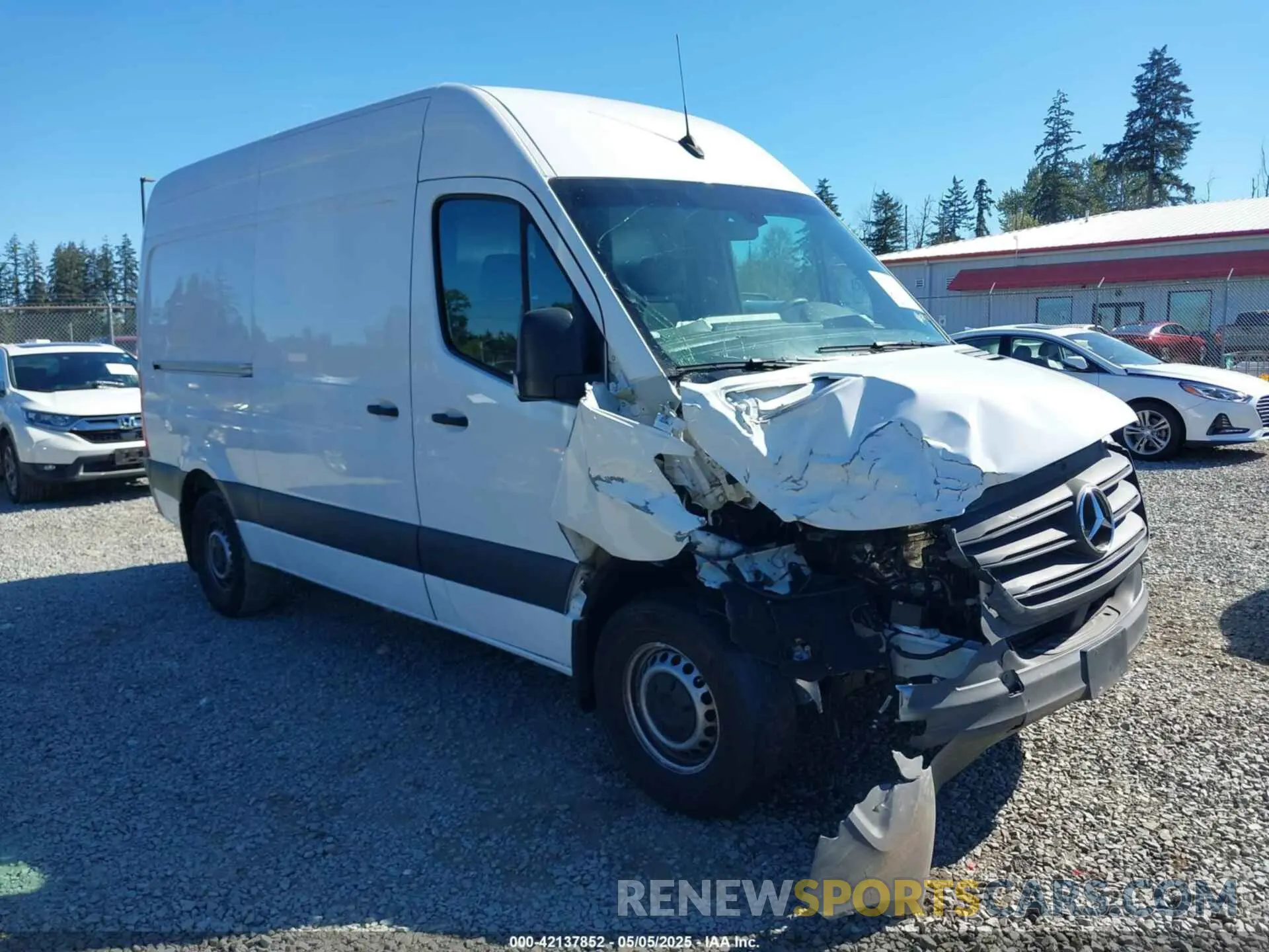 1 Photograph of a damaged car W1Y4KBHY4PT139571 MERCEDES-BENZ SPRINTER 2500 2023