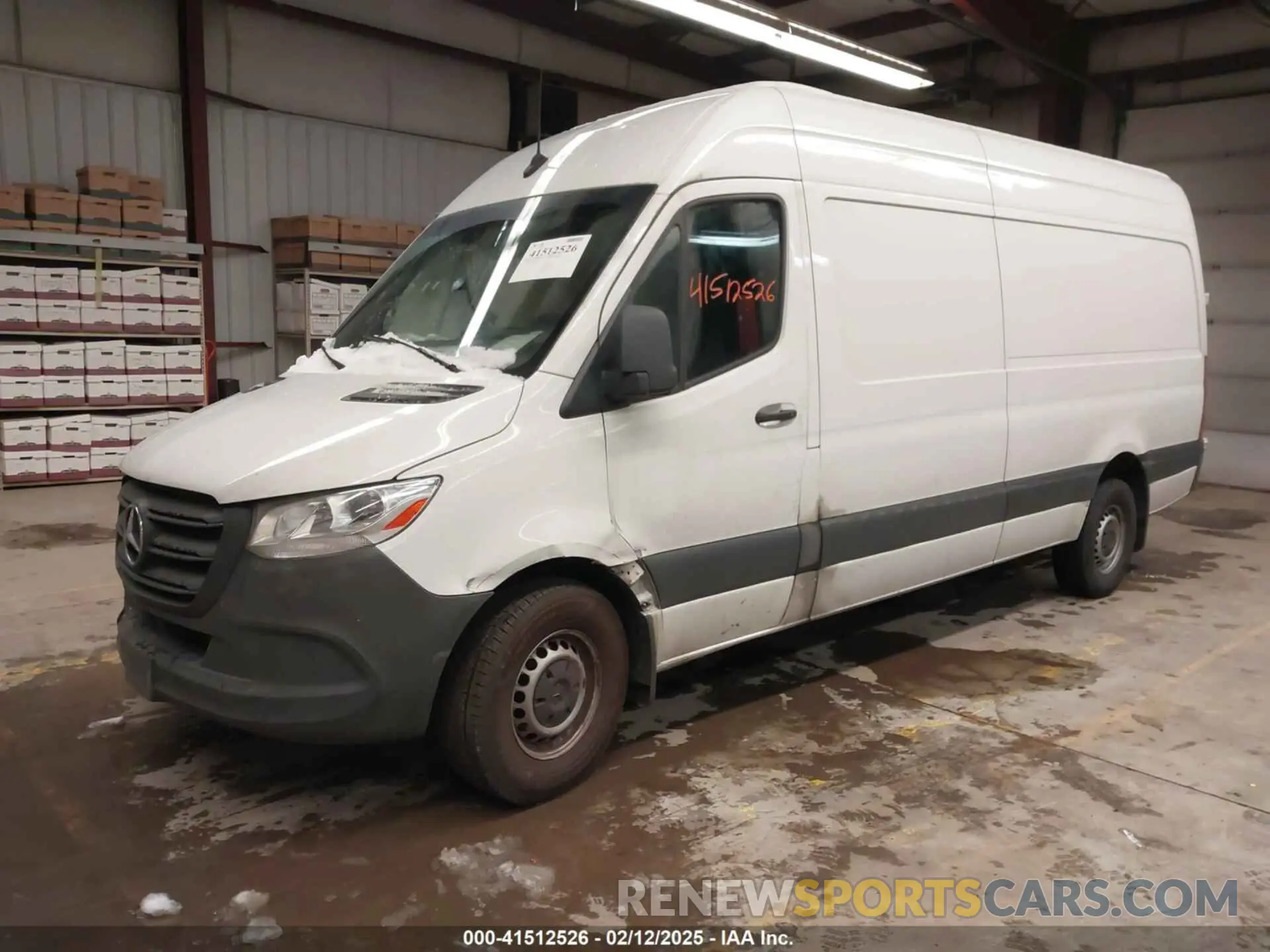 2 Photograph of a damaged car W1Y4KCHY1PT136794 MERCEDES-BENZ SPRINTER 2500 2023
